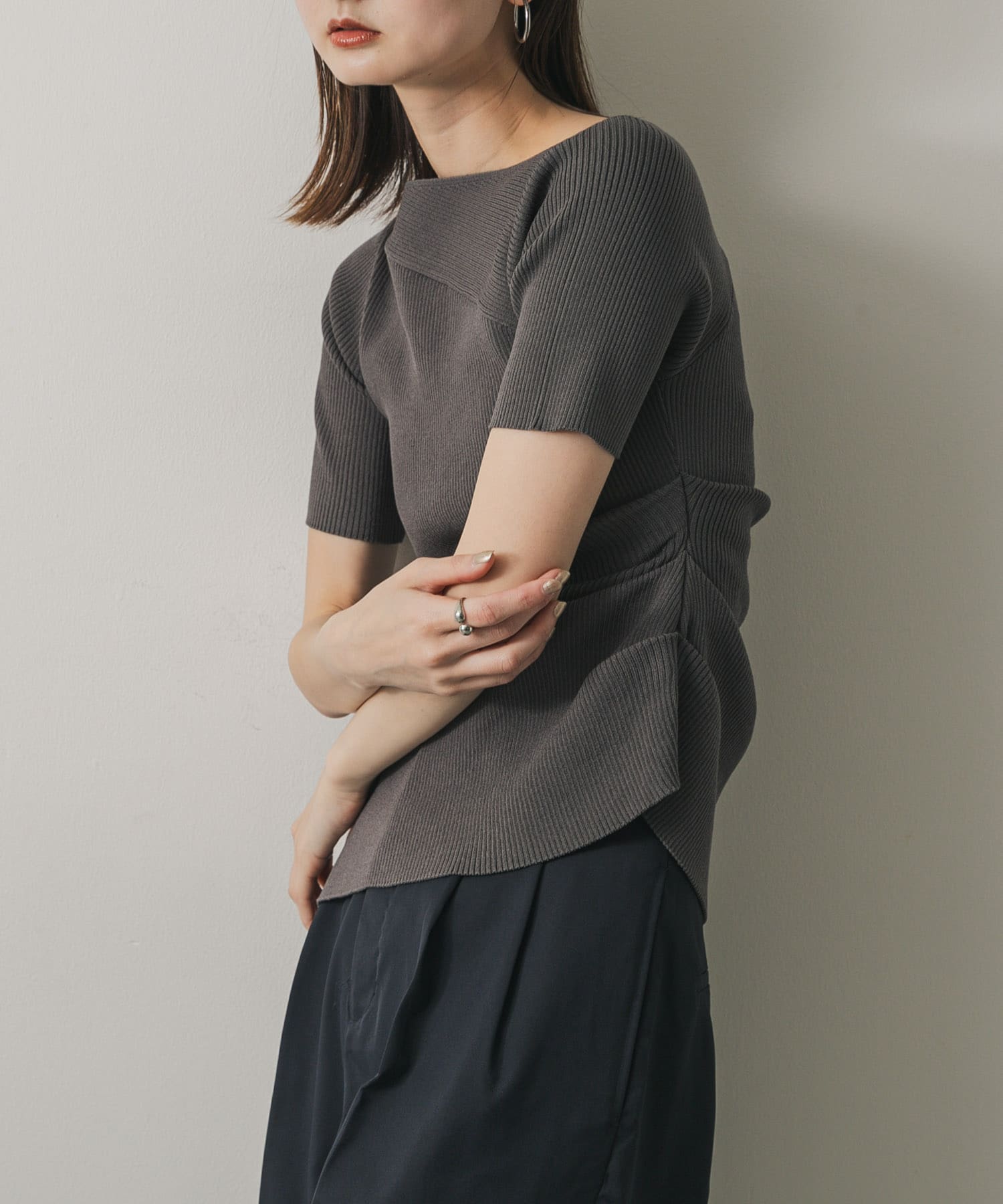 身長：169cm サイズ：one