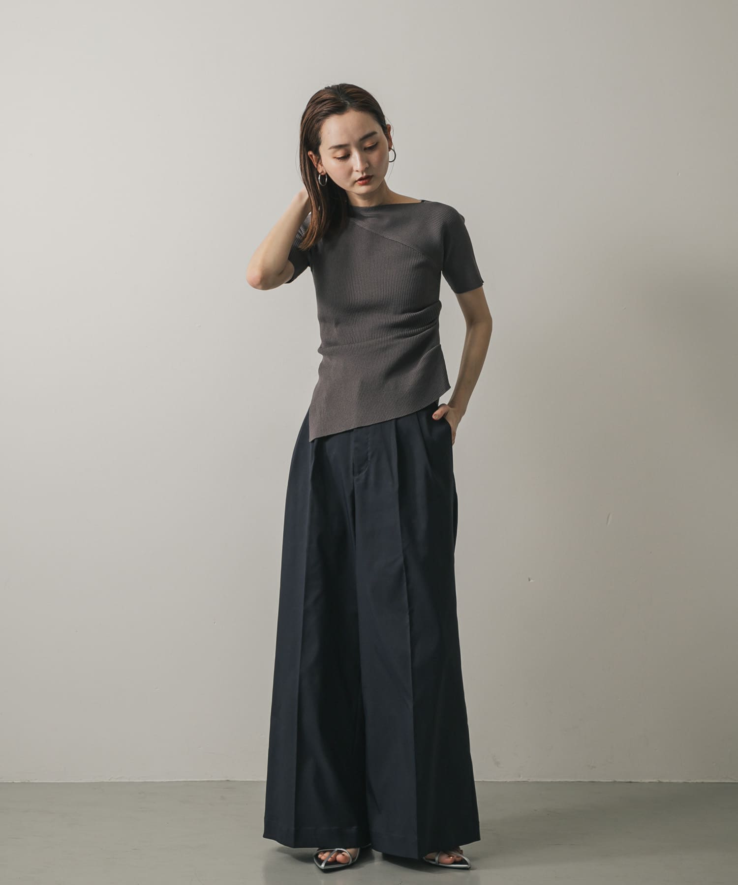 身長：169cm サイズ：one