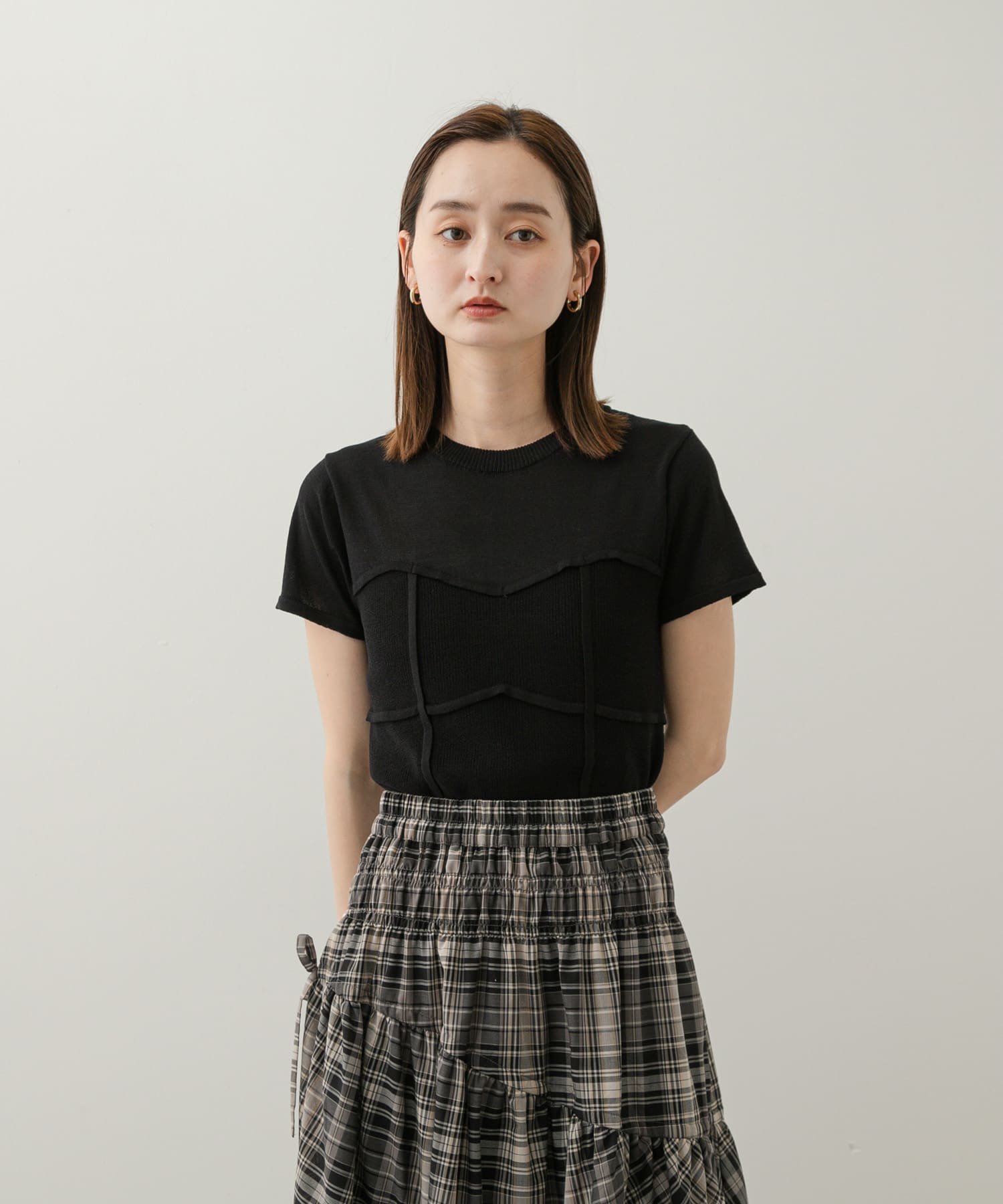 身長：169cm サイズ：one