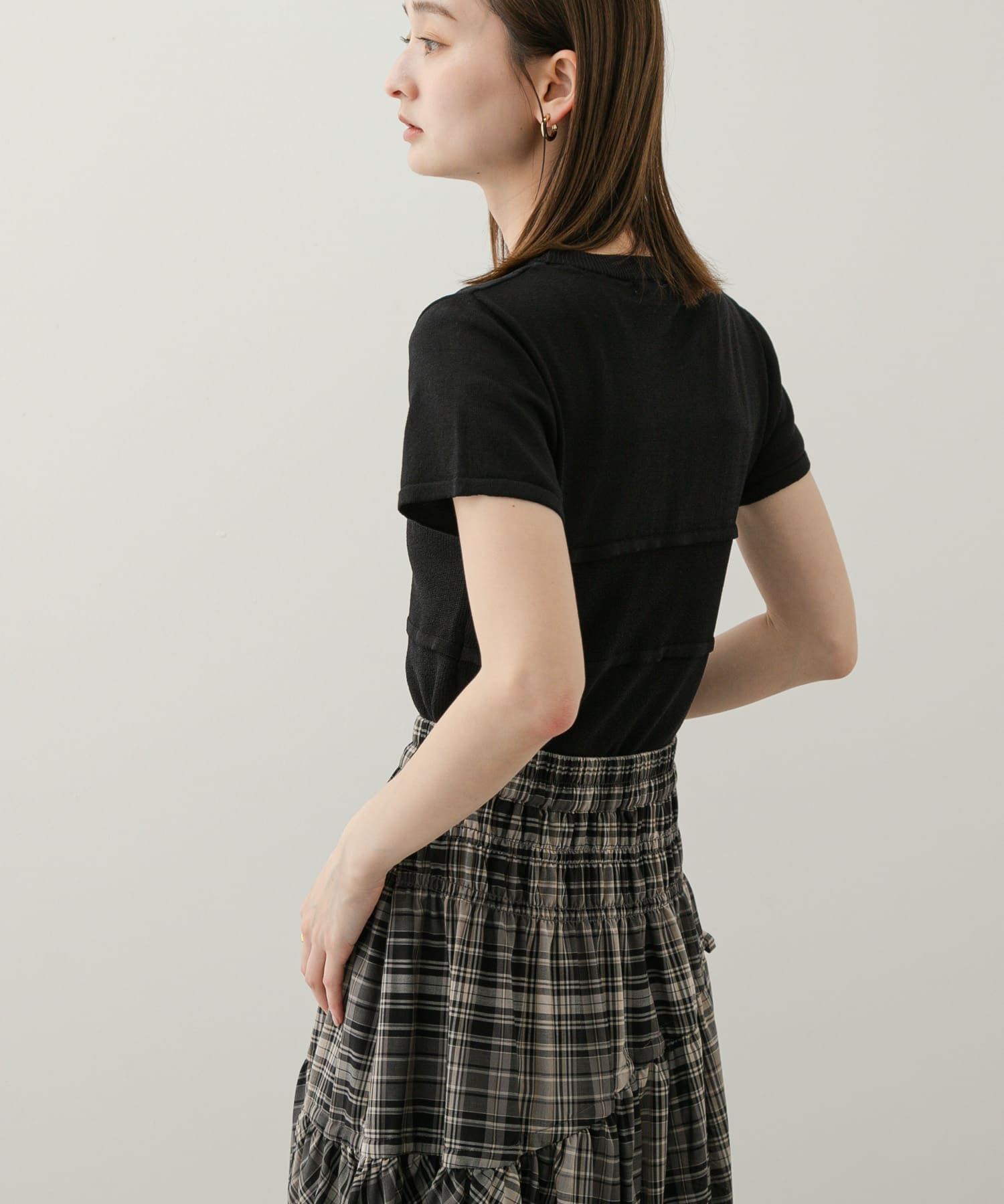 身長：169cm サイズ：one