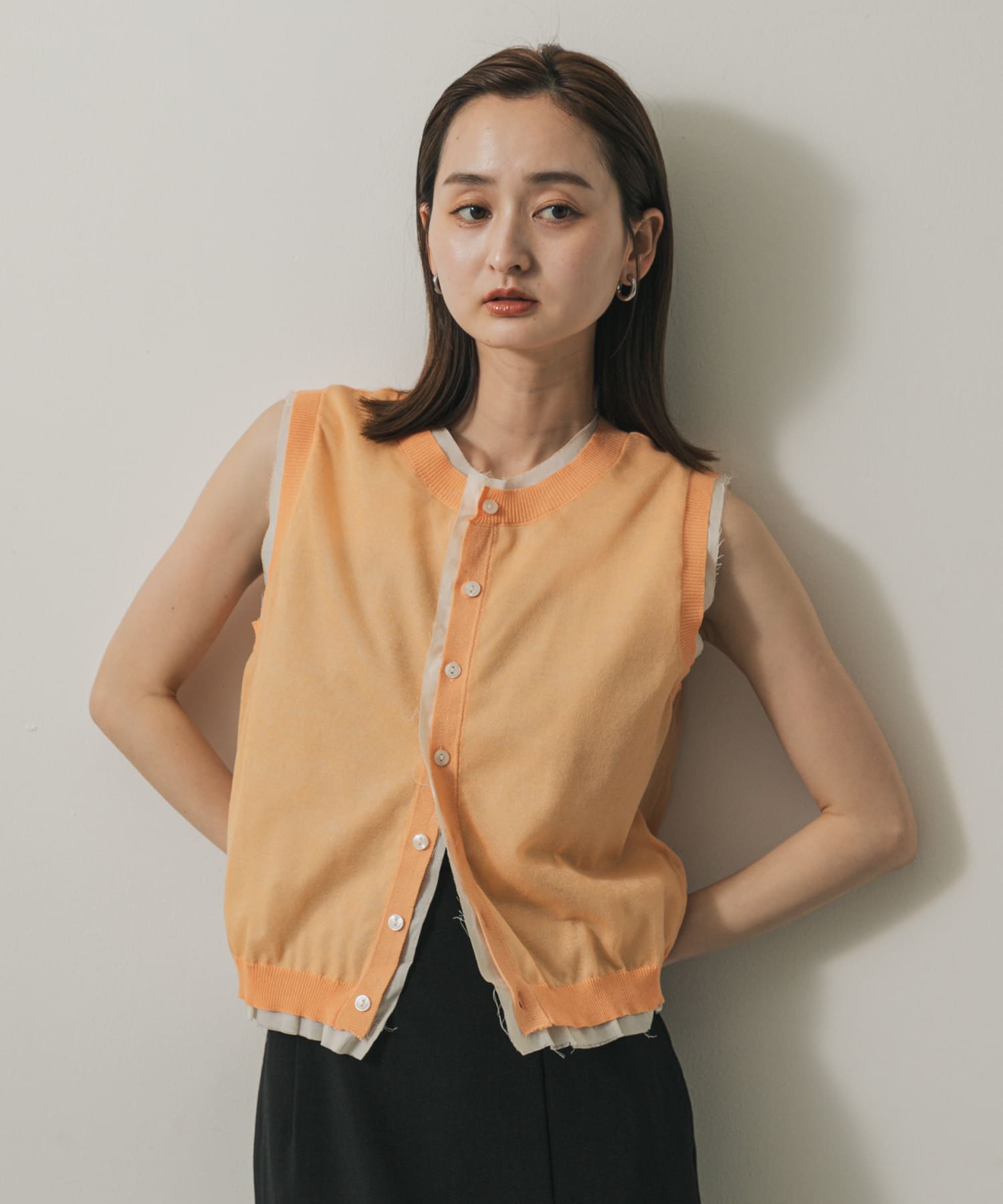 身長：169cm サイズ：one