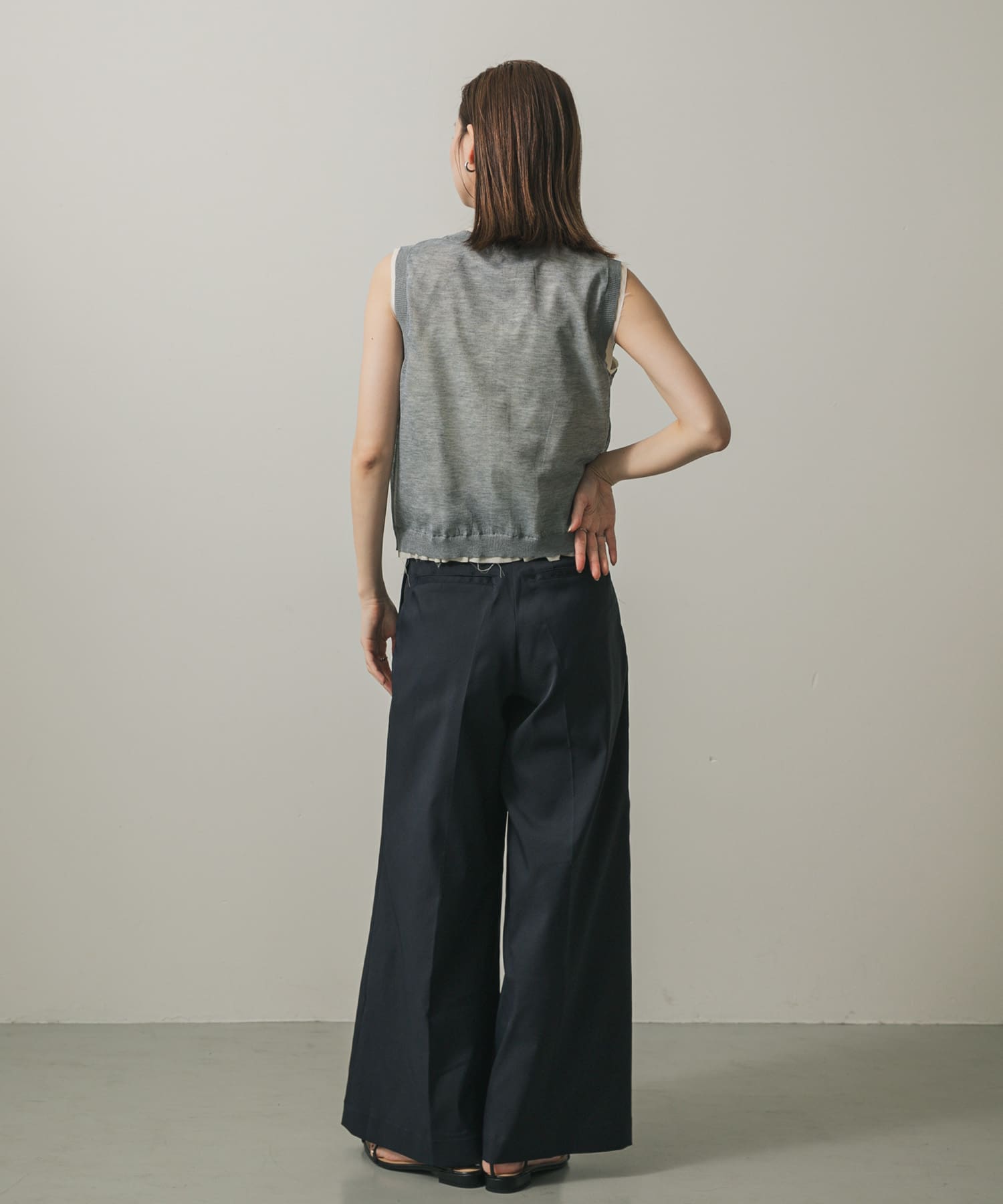 身長：169cm サイズ：one