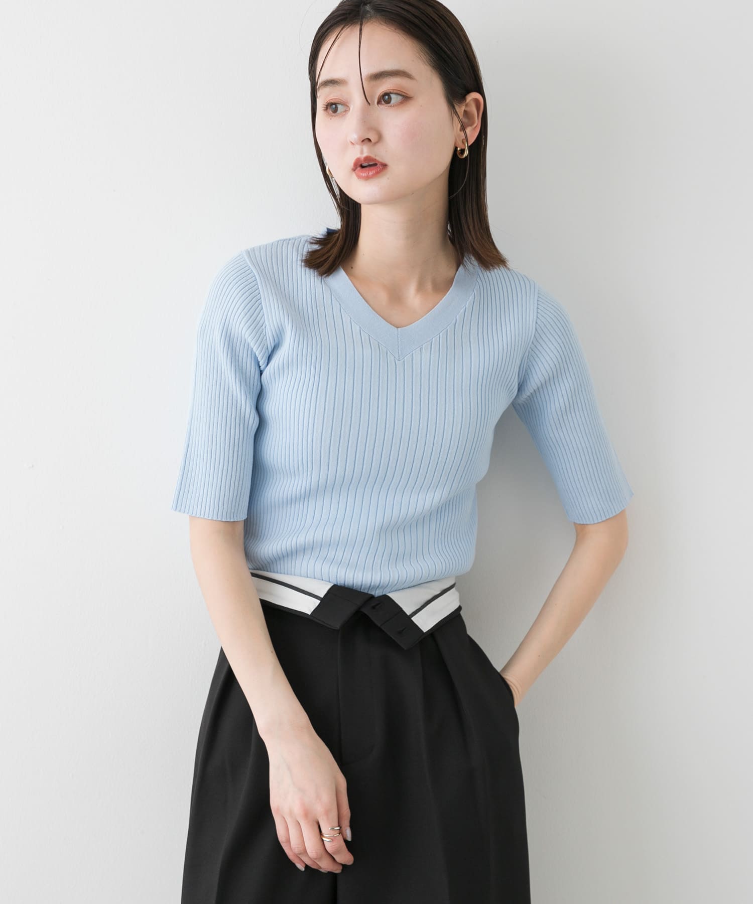 身長：169cm サイズ：one