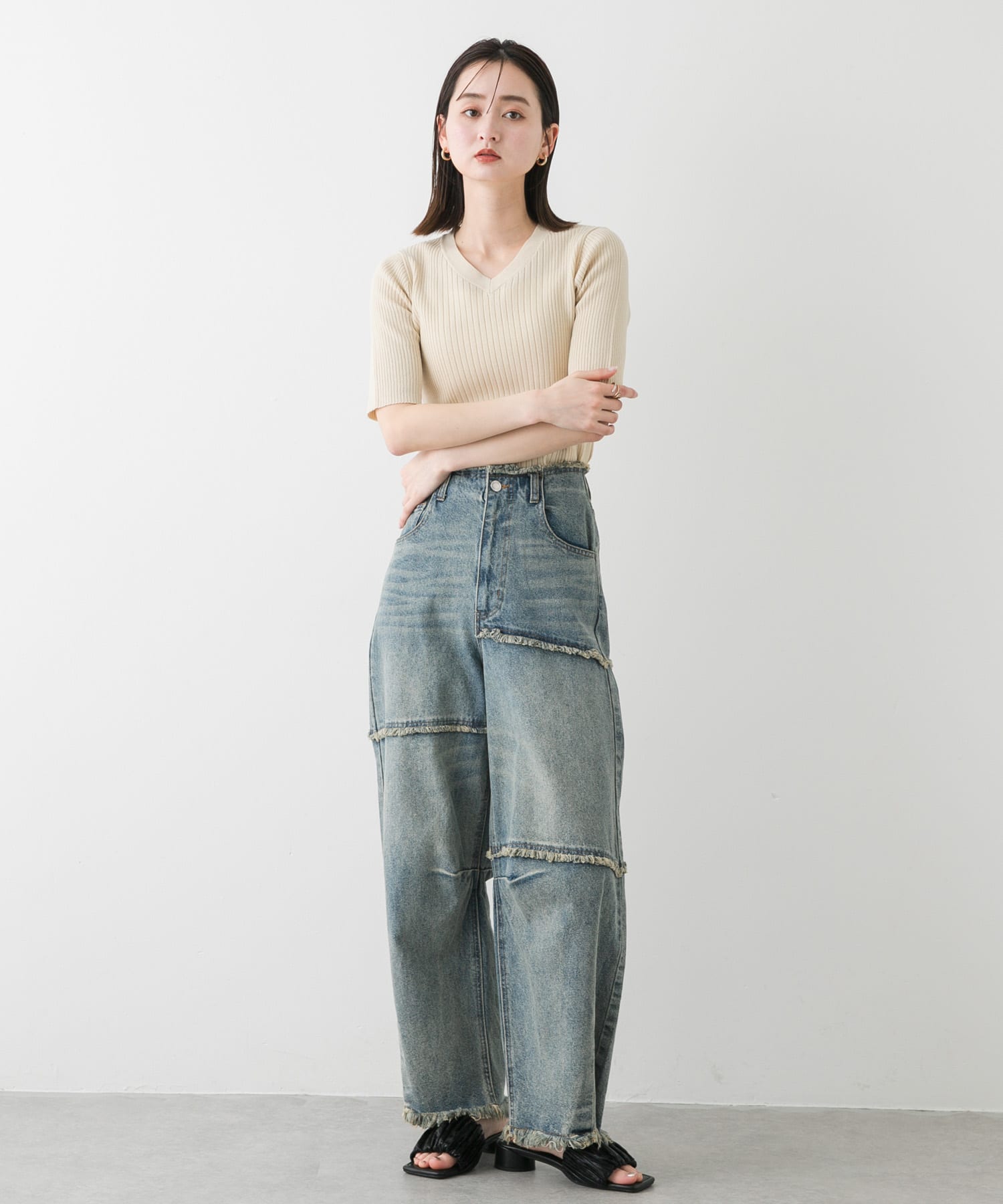 身長：169cm サイズ：one