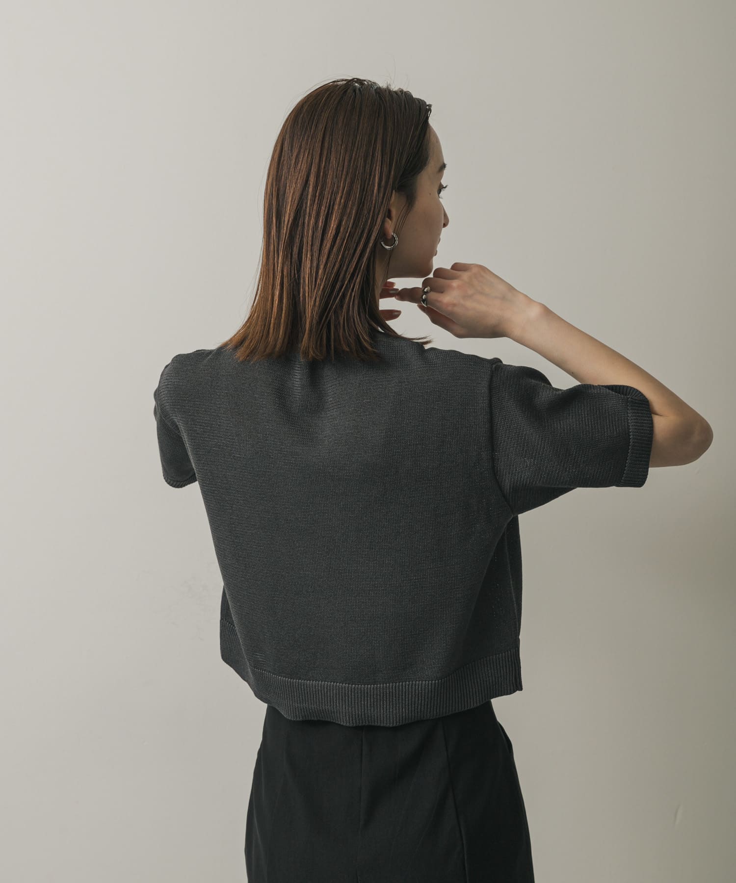 身長：169cm サイズ：one