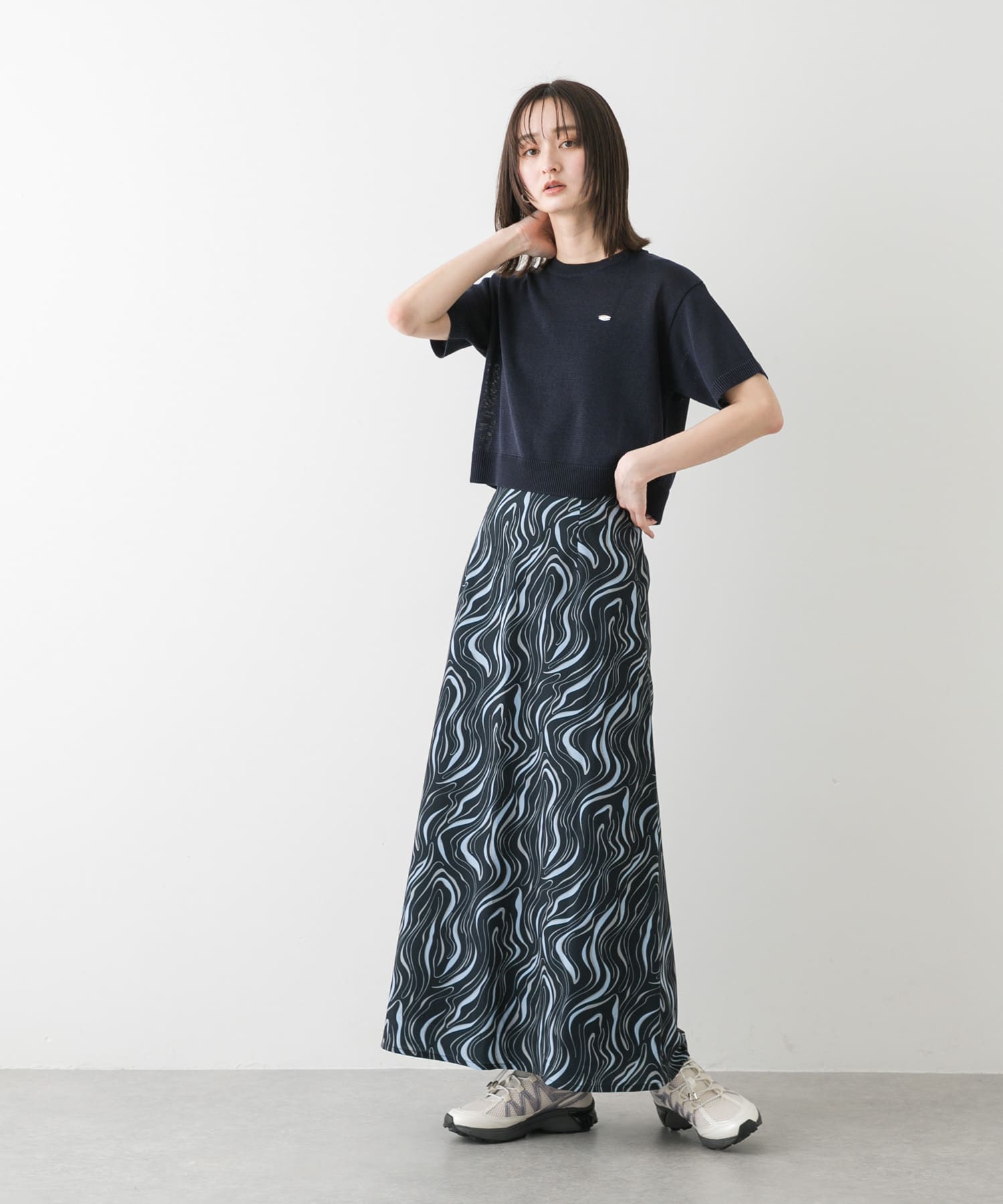 身長：169cm サイズ：one