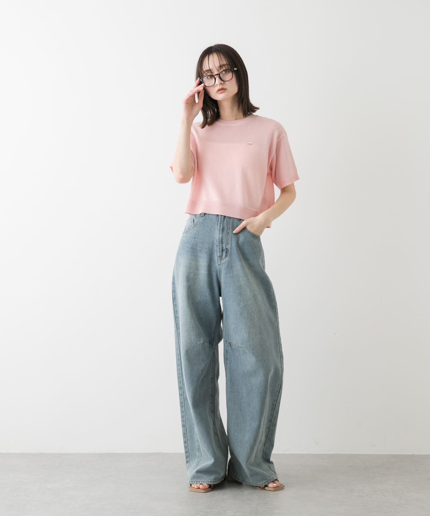 身長：169cm サイズ：one