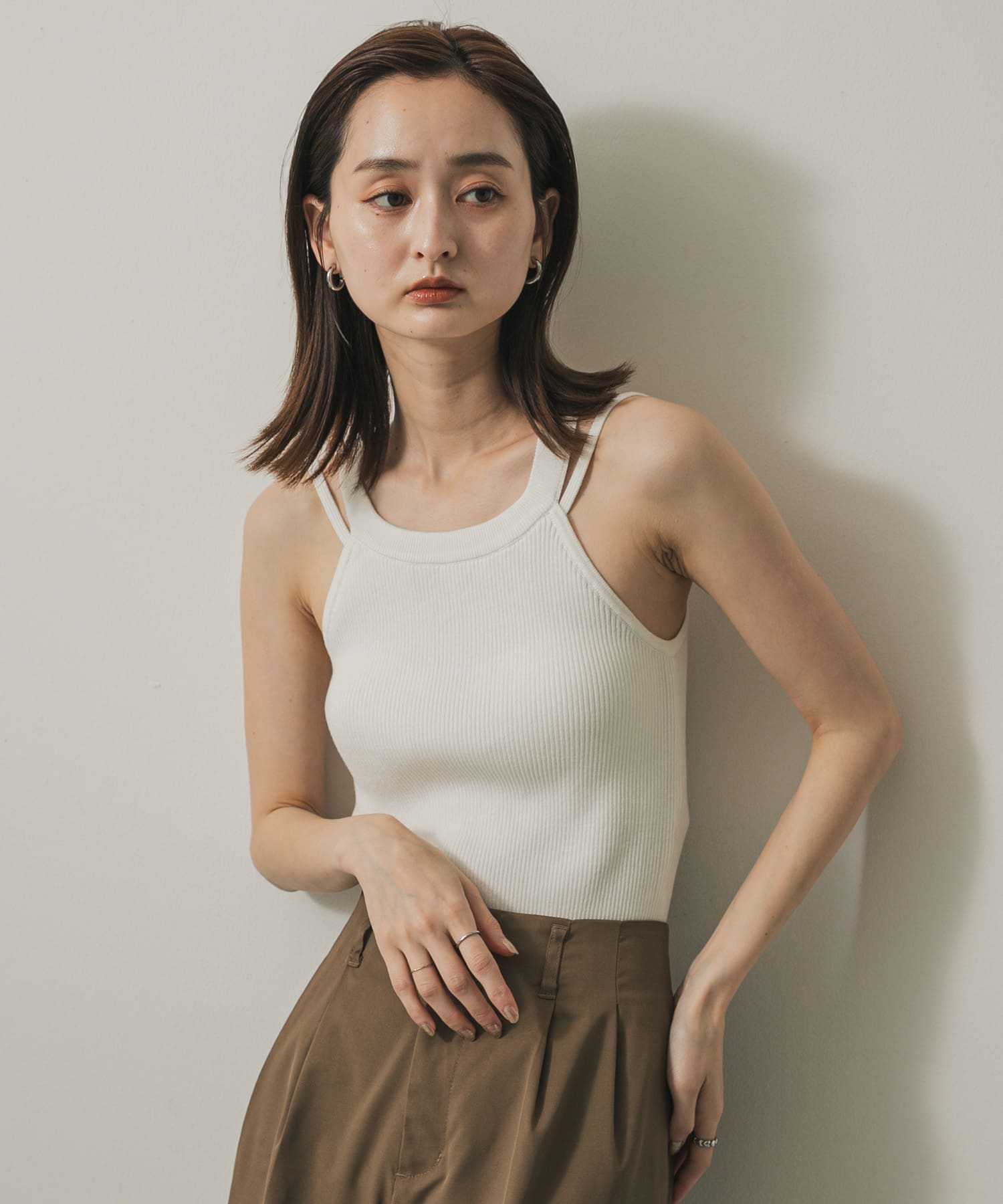 身長：169cm サイズ：one