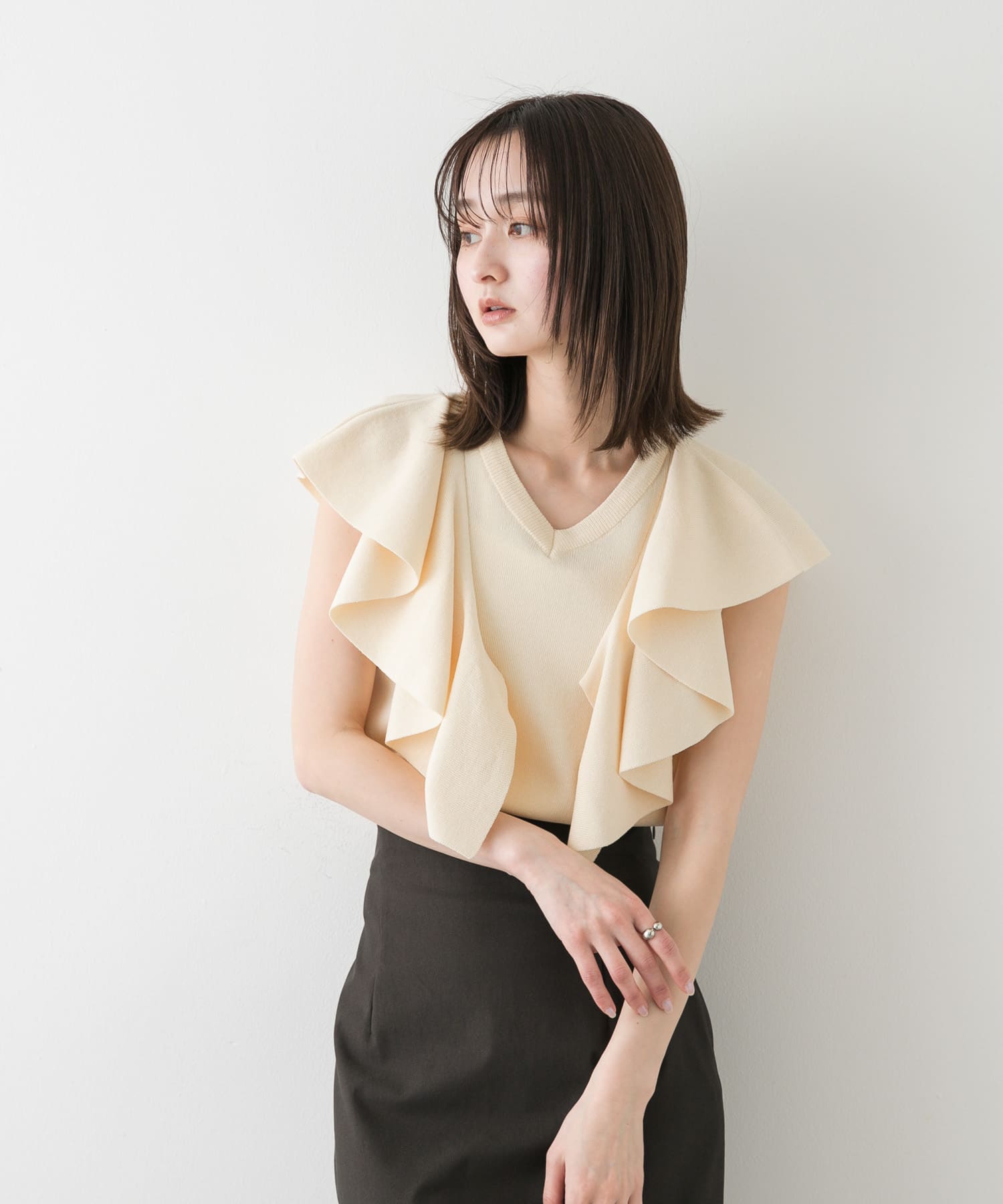 身長：169cm サイズ：one