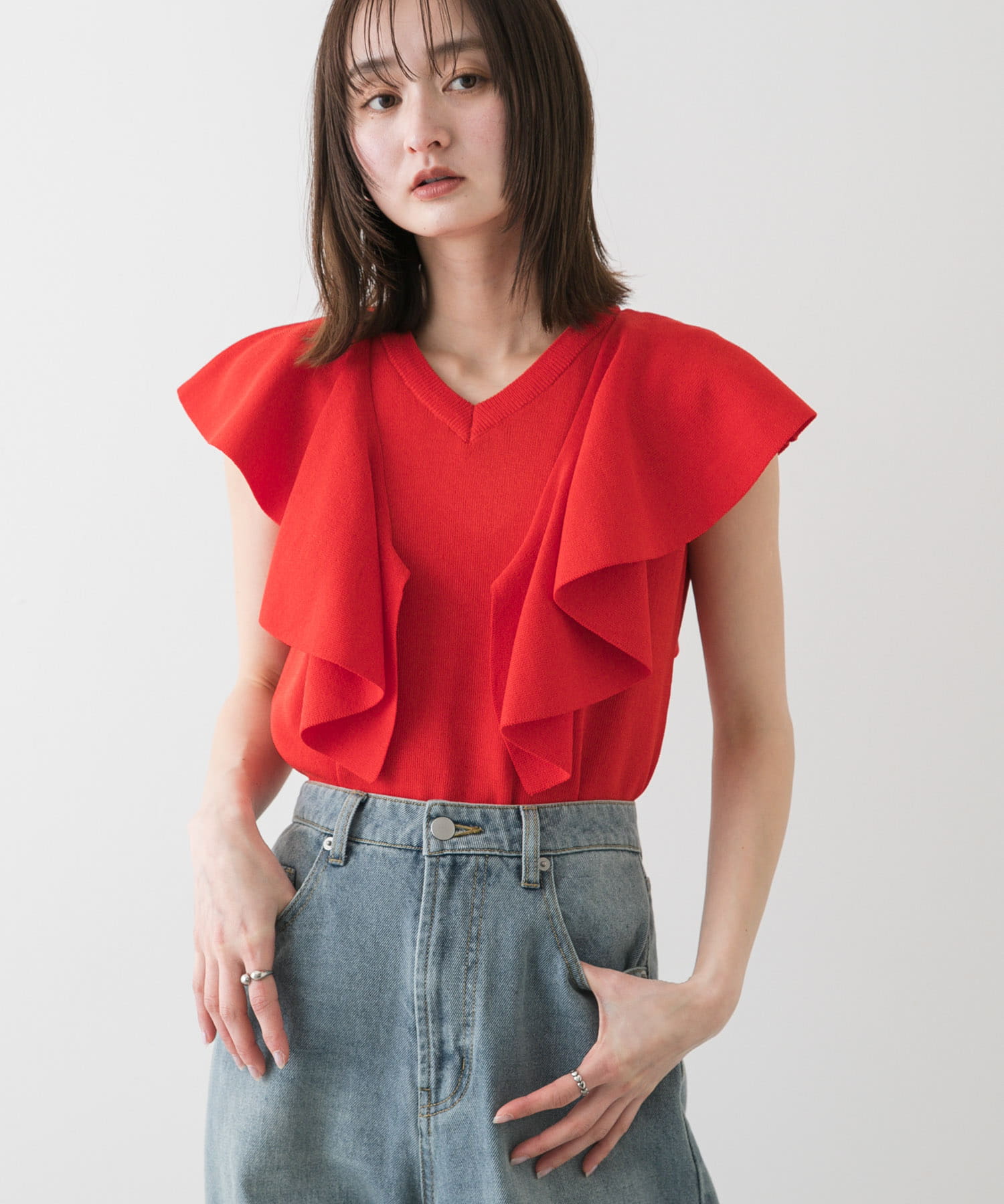 身長：169cm サイズ：one