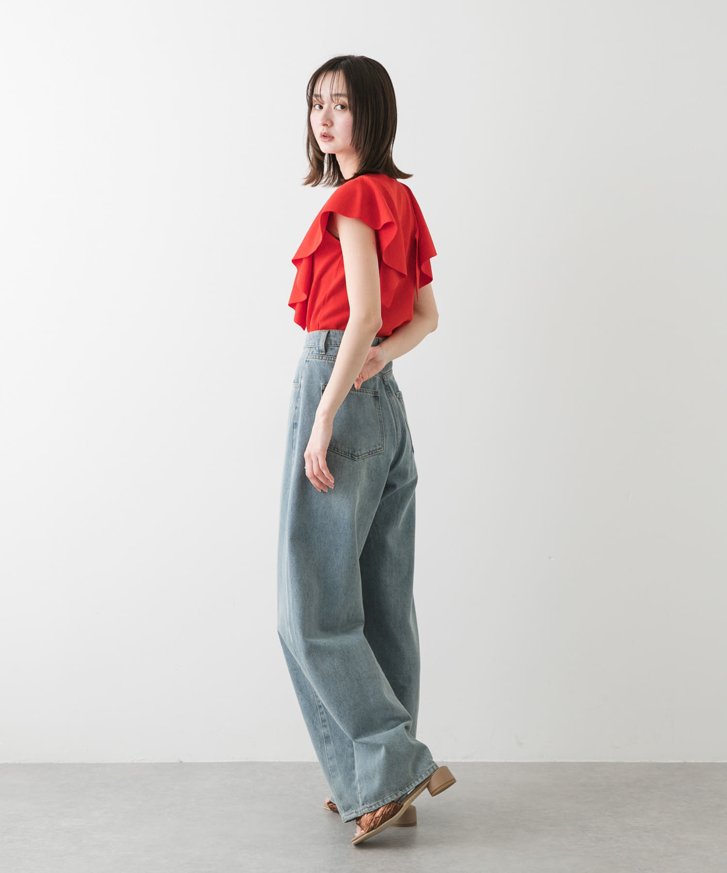 身長：169cm サイズ：one