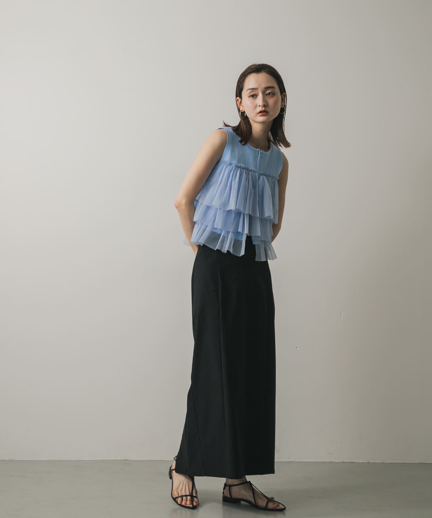 身長：169cm サイズ：one