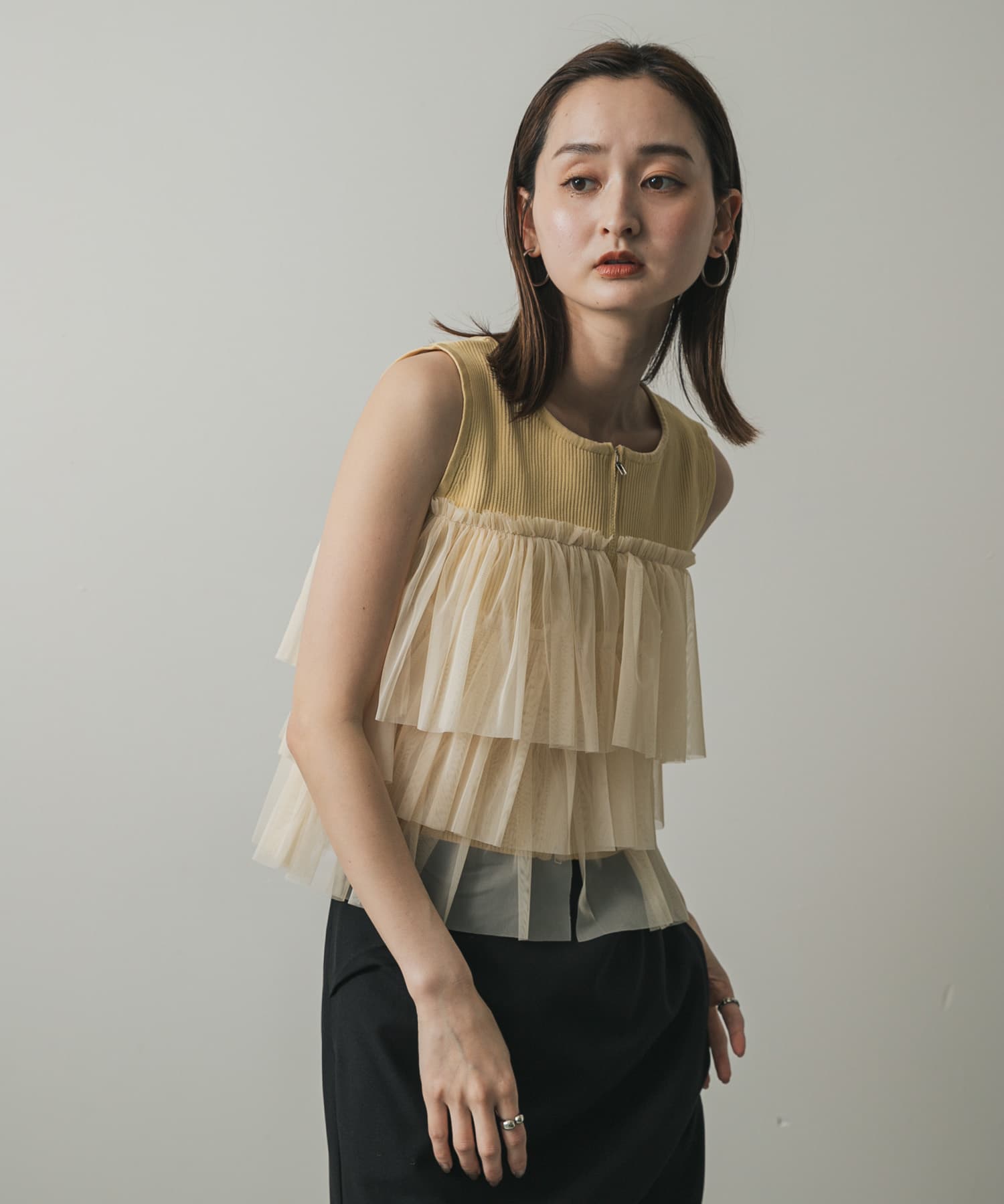 身長：169cm サイズ：one
