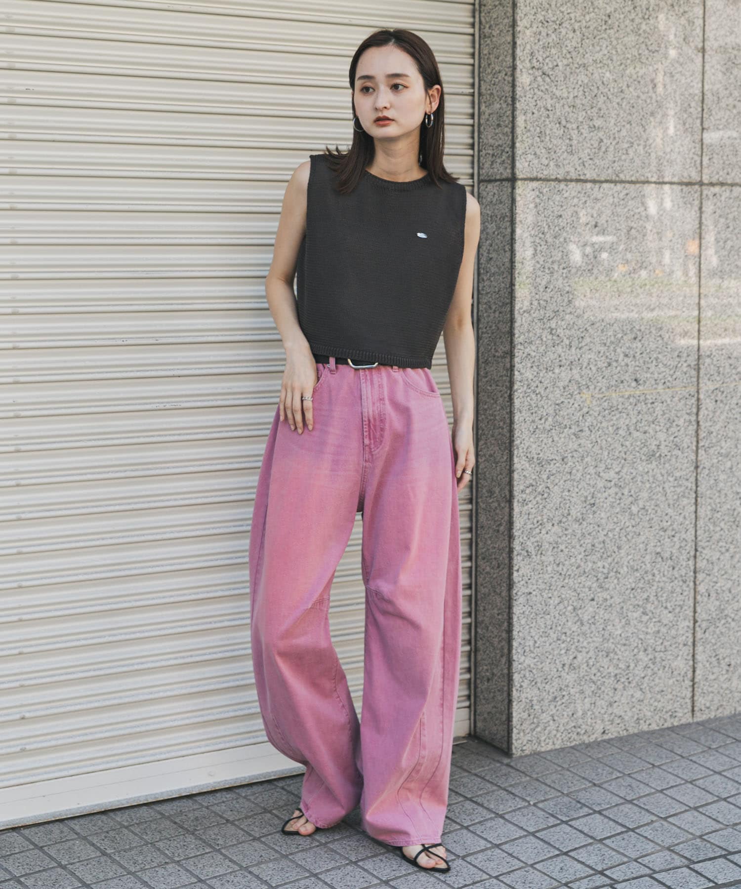 身長：169cm サイズ：one