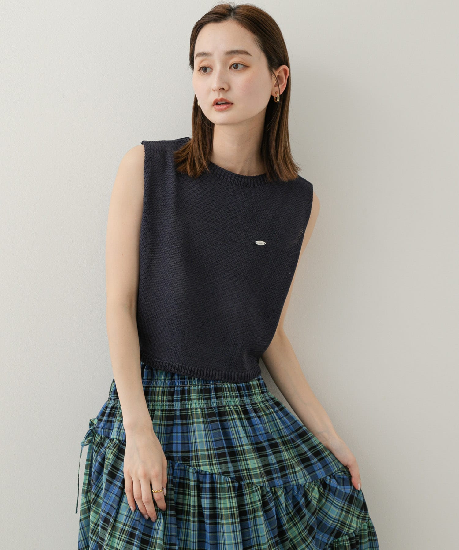 身長：169cm サイズ：one
