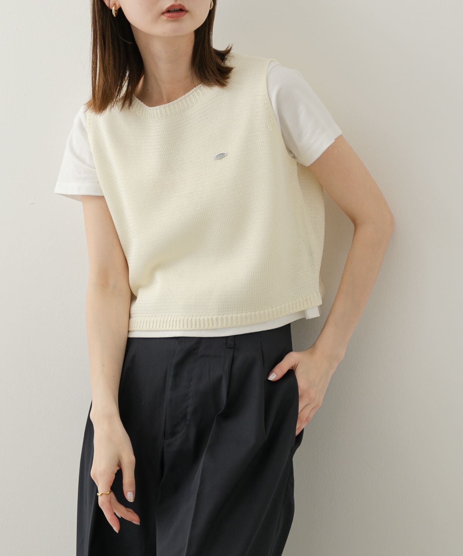 身長：169cm サイズ：one