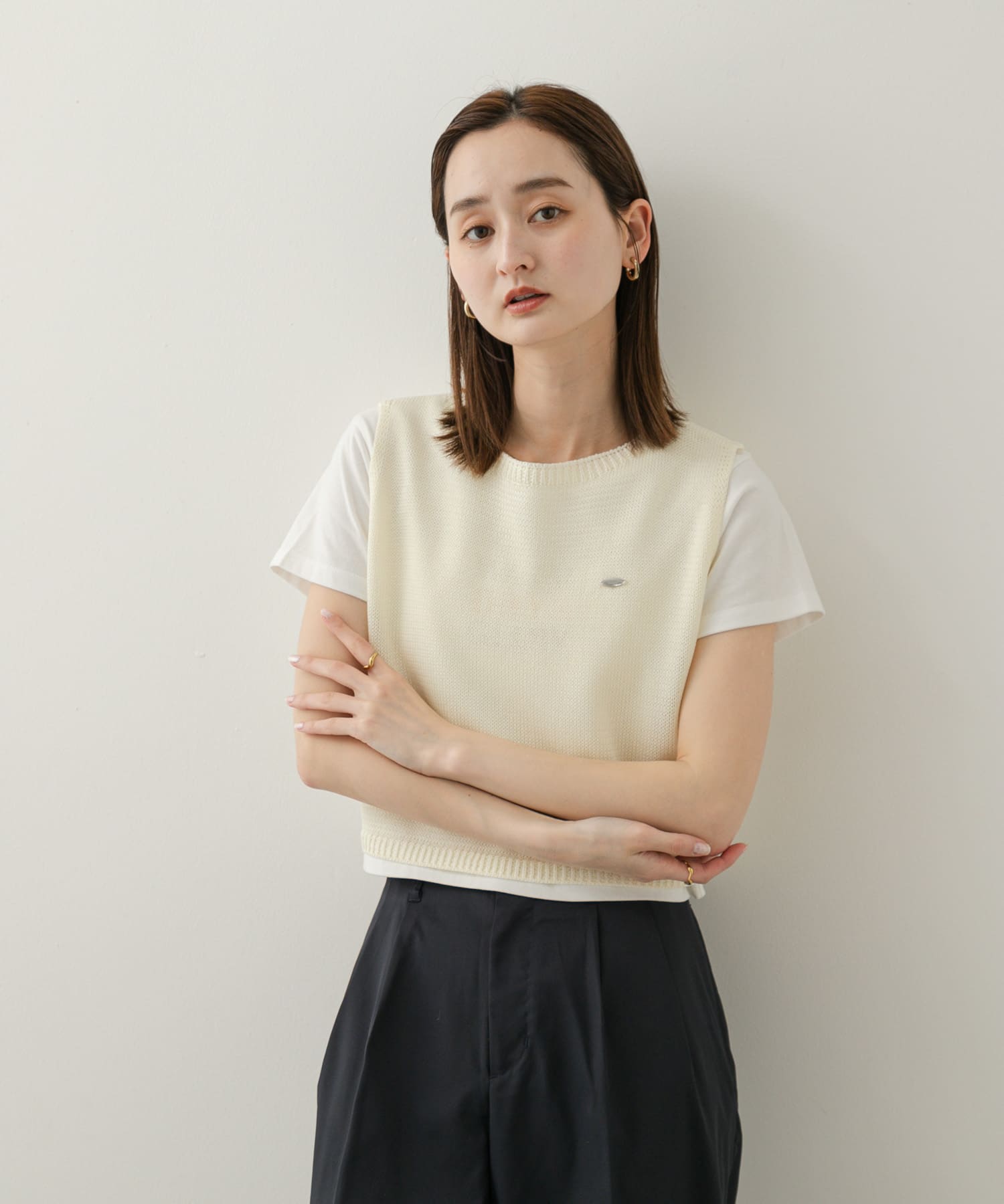 身長：169cm サイズ：one