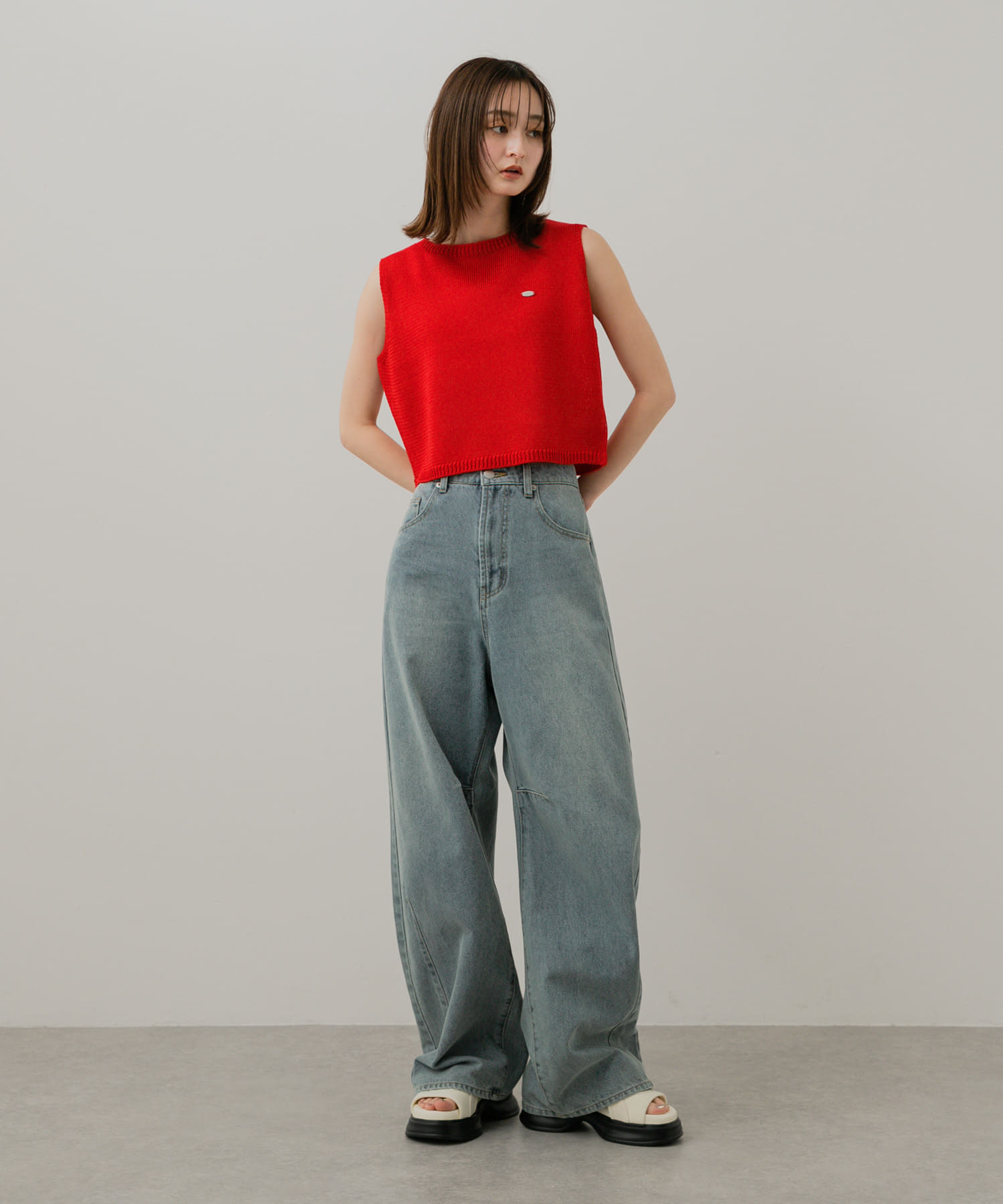 身長：169cm サイズ：one