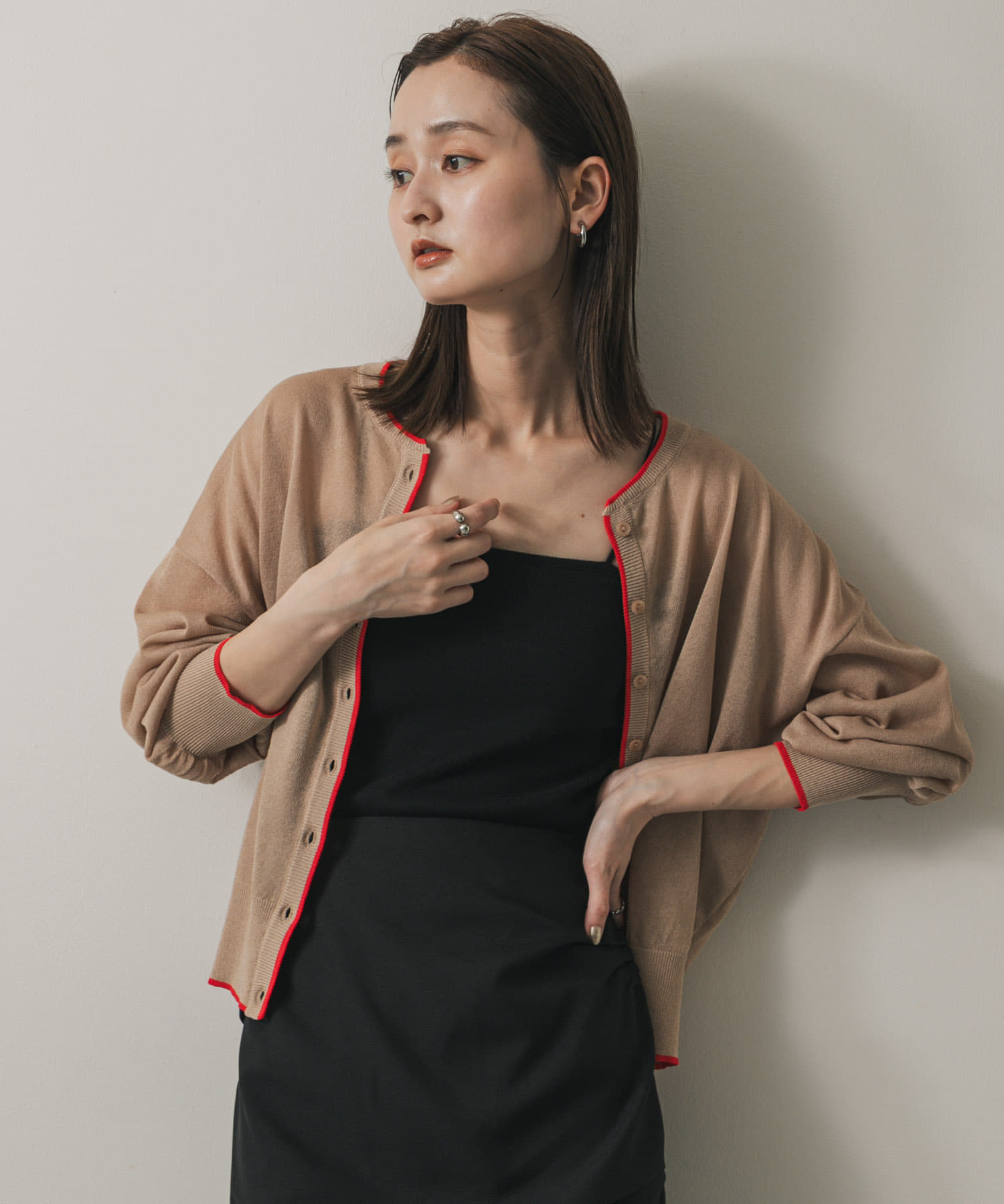 身長：169cm サイズ：one