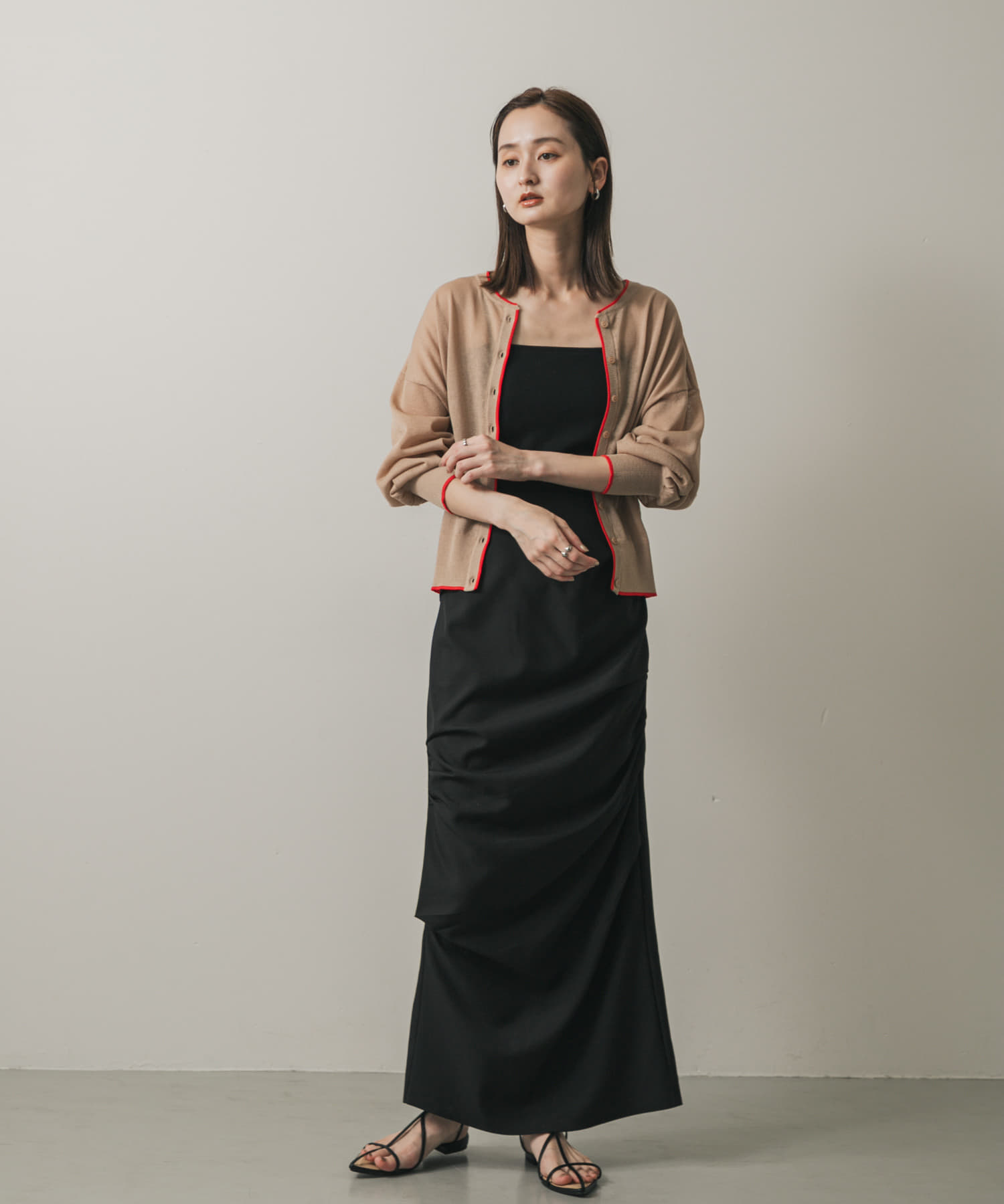 身長：169cm サイズ：one