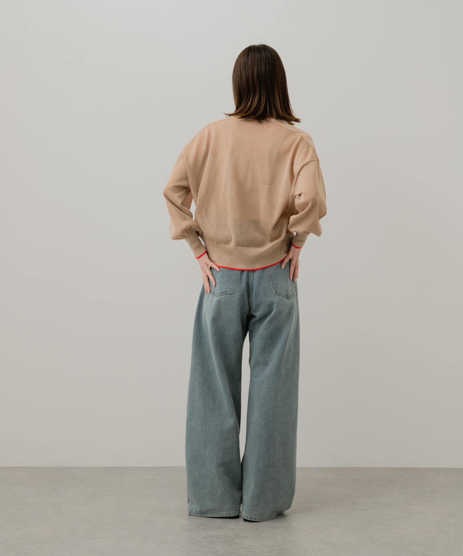 身長：169cm サイズ：one