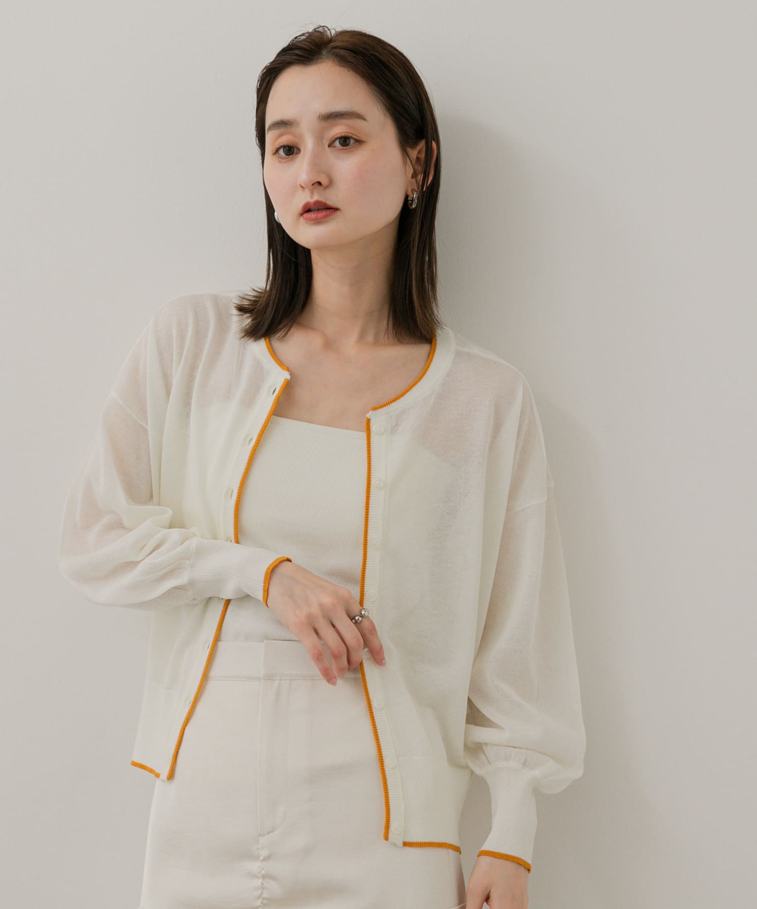 身長：169cm サイズ：one