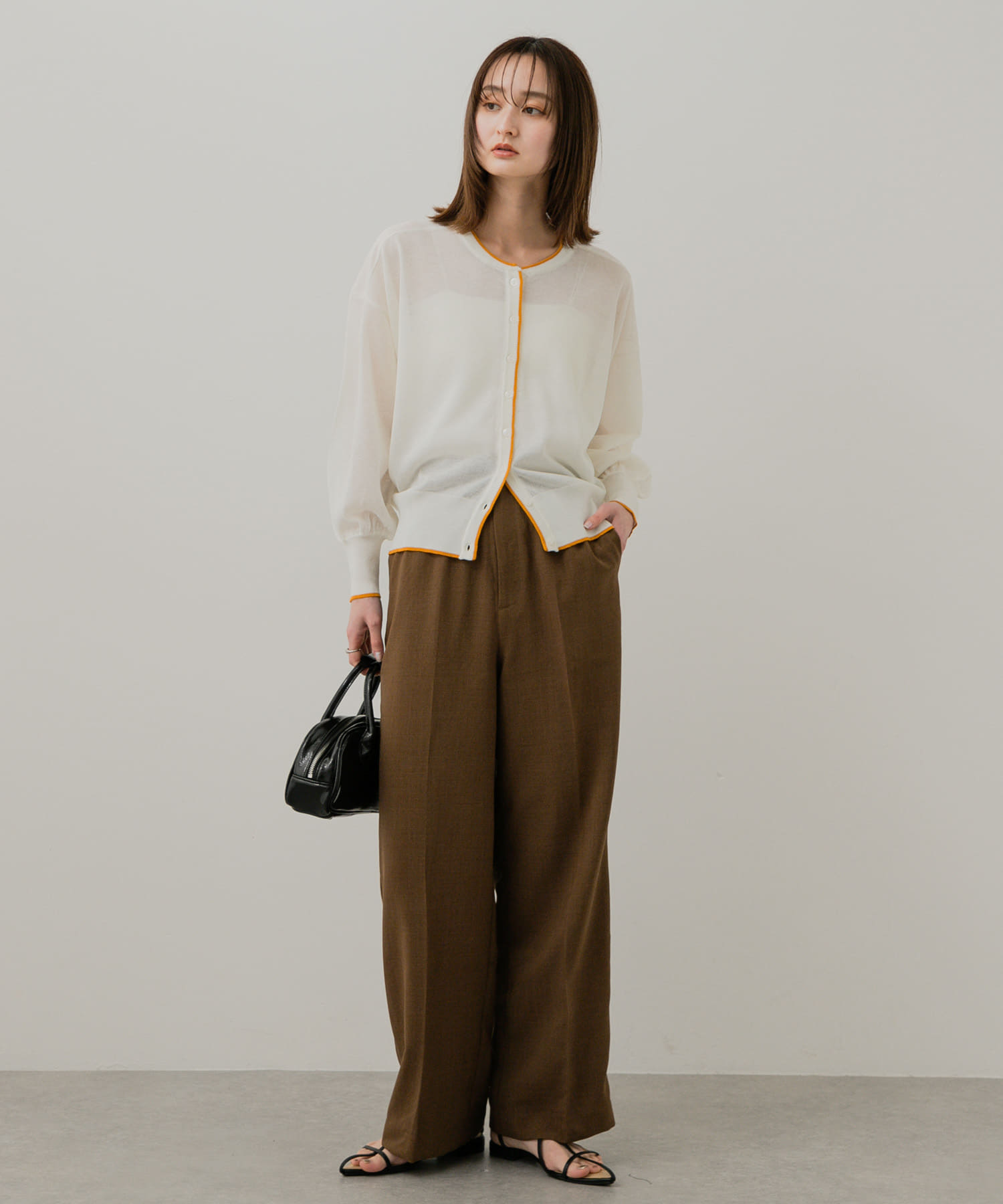 身長：169cm サイズ：one