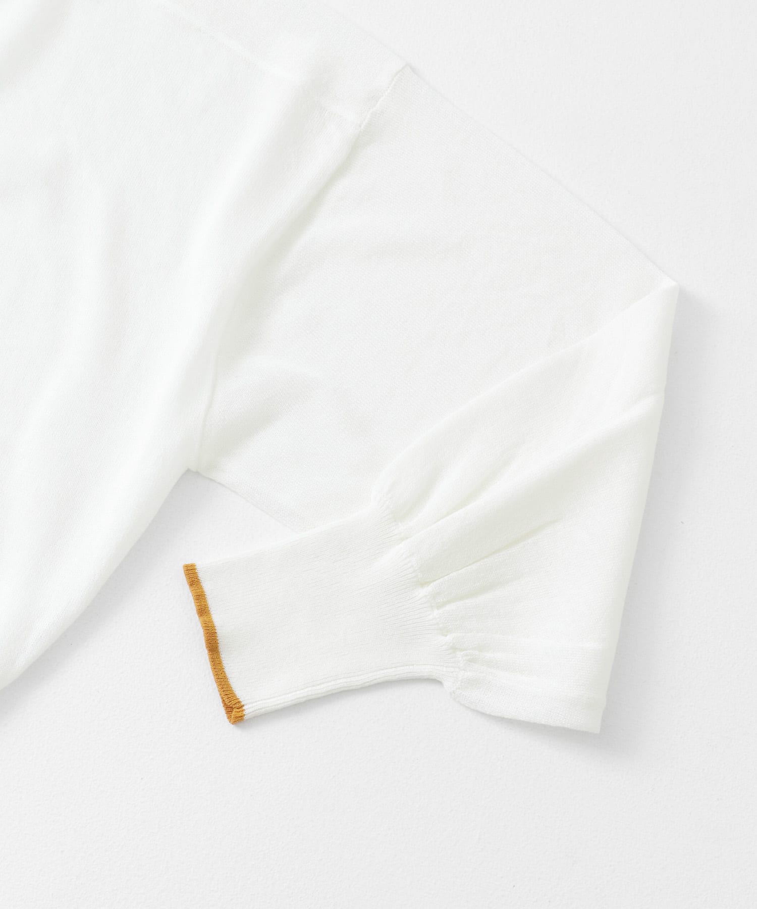 シアーボリュームスリーブカーディガン IVORY One