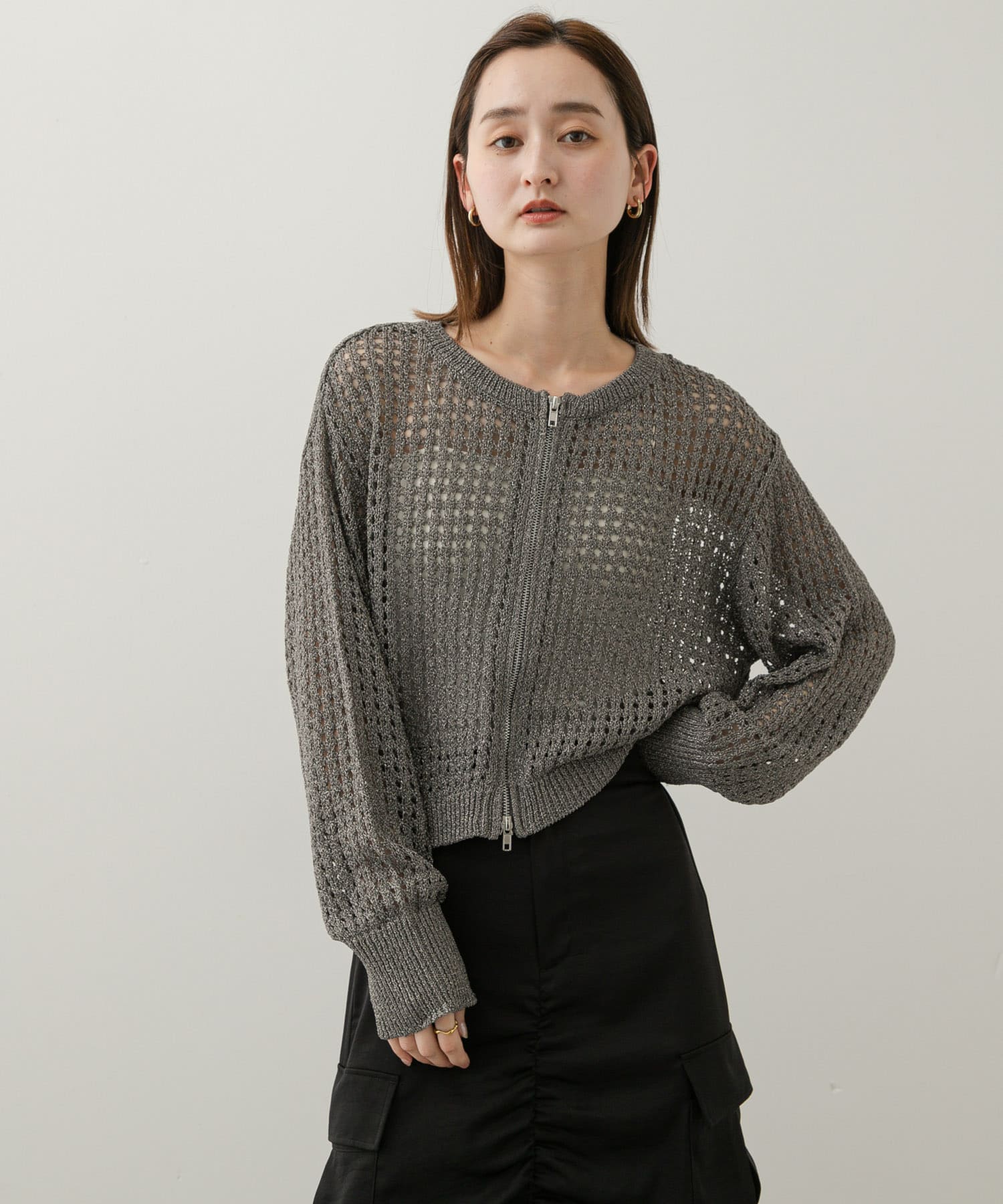 身長：169cm サイズ：one