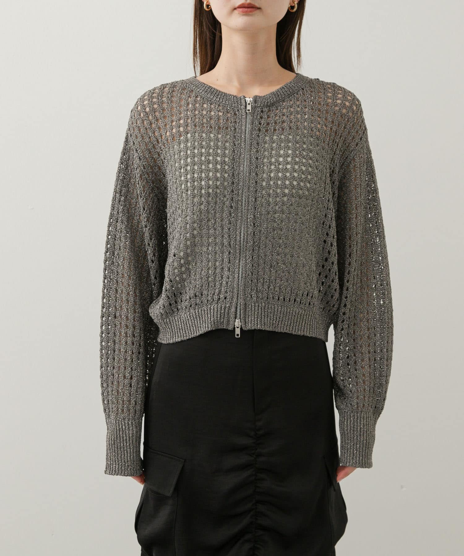 身長：169cm サイズ：one