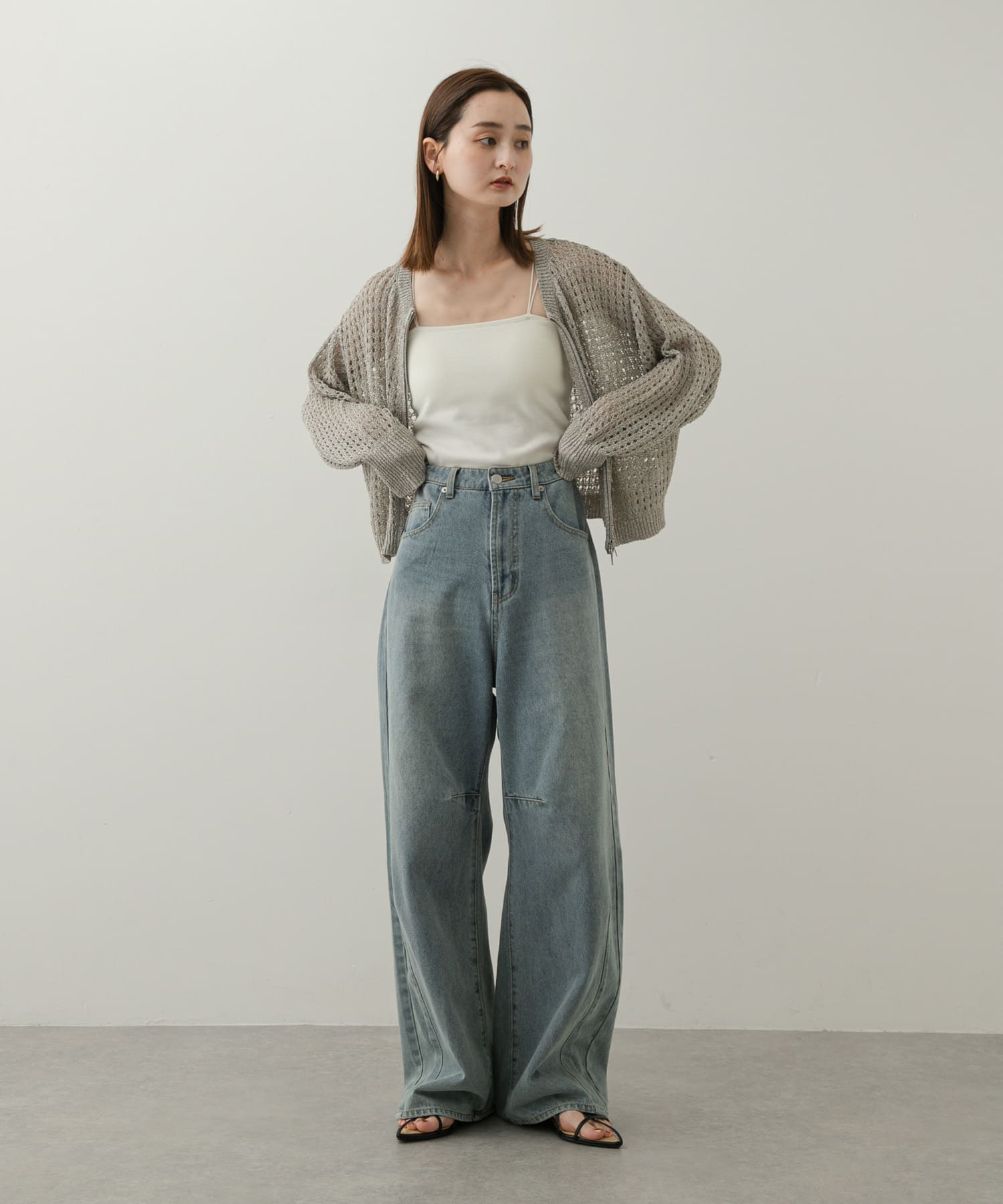 身長：169cm サイズ：one