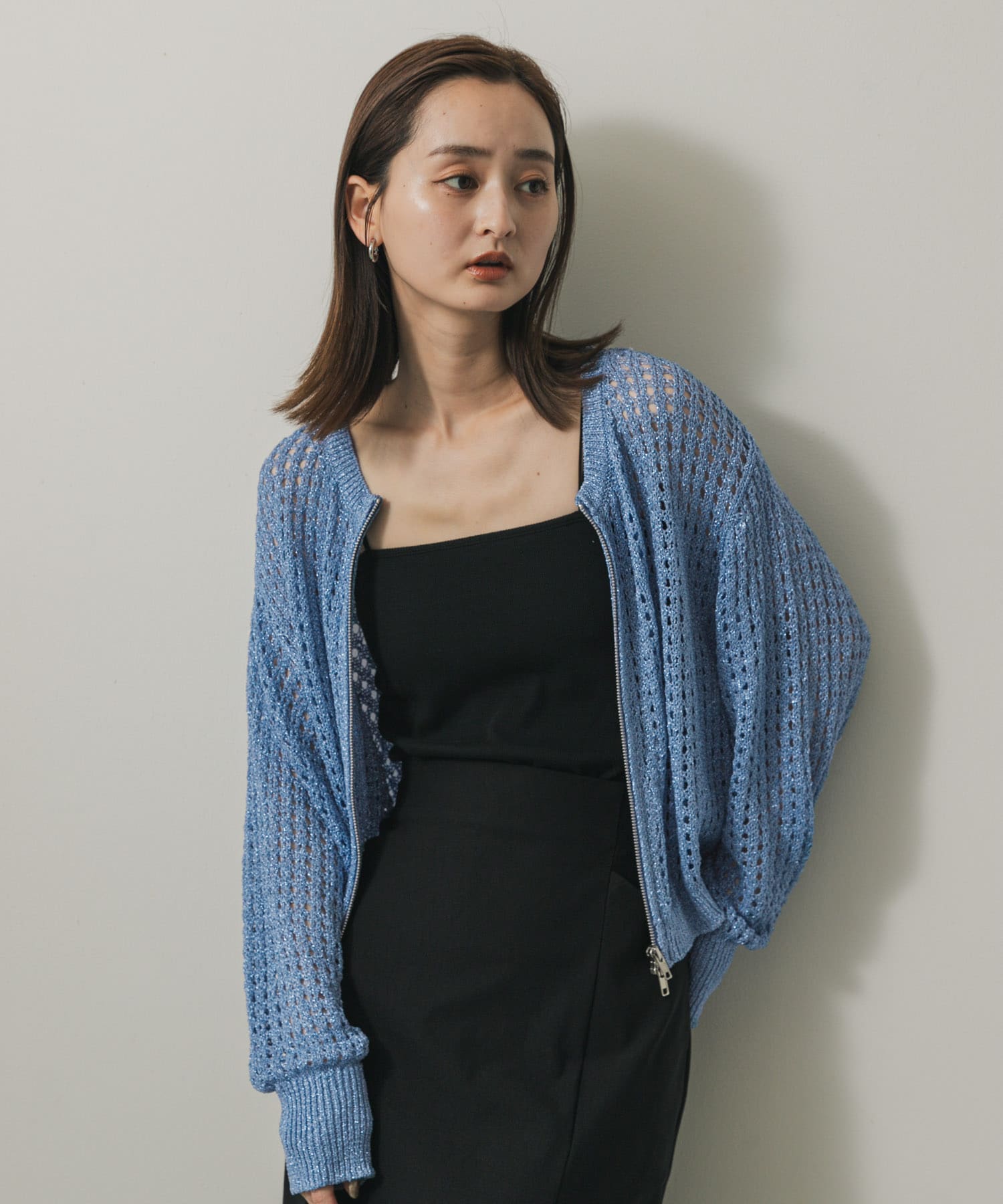 身長：169cm サイズ：one