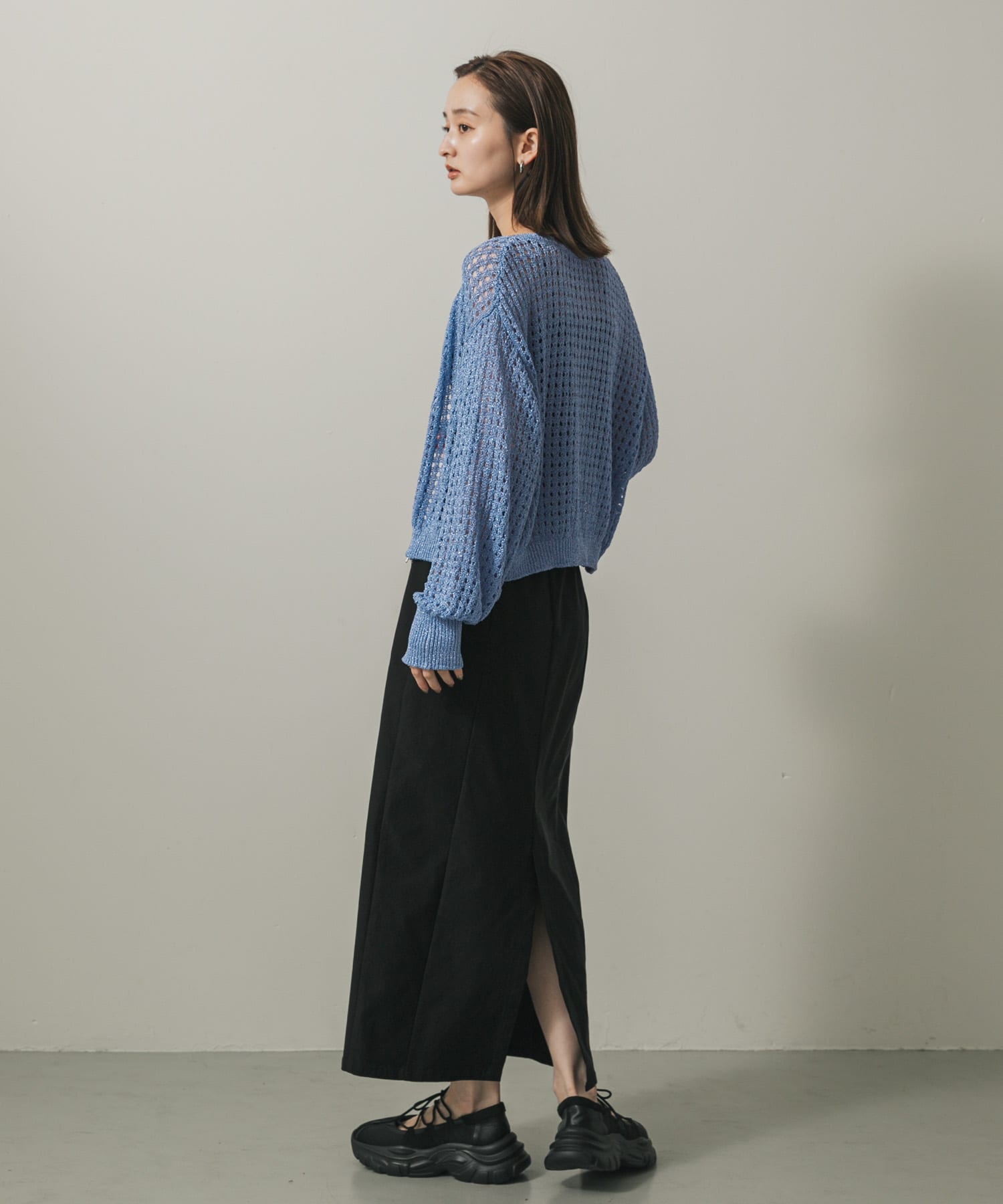 身長：169cm サイズ：one