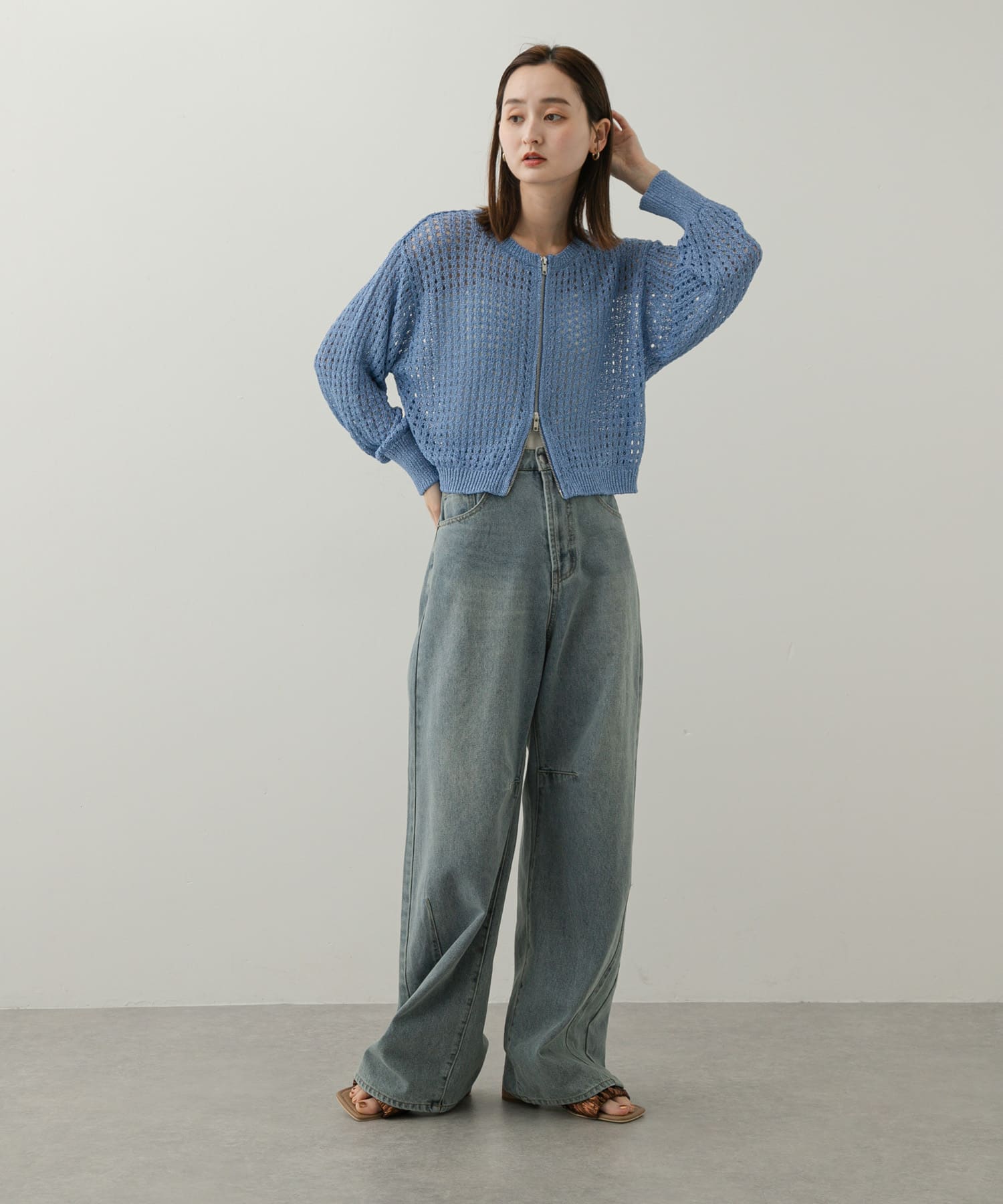 身長：169cm サイズ：one