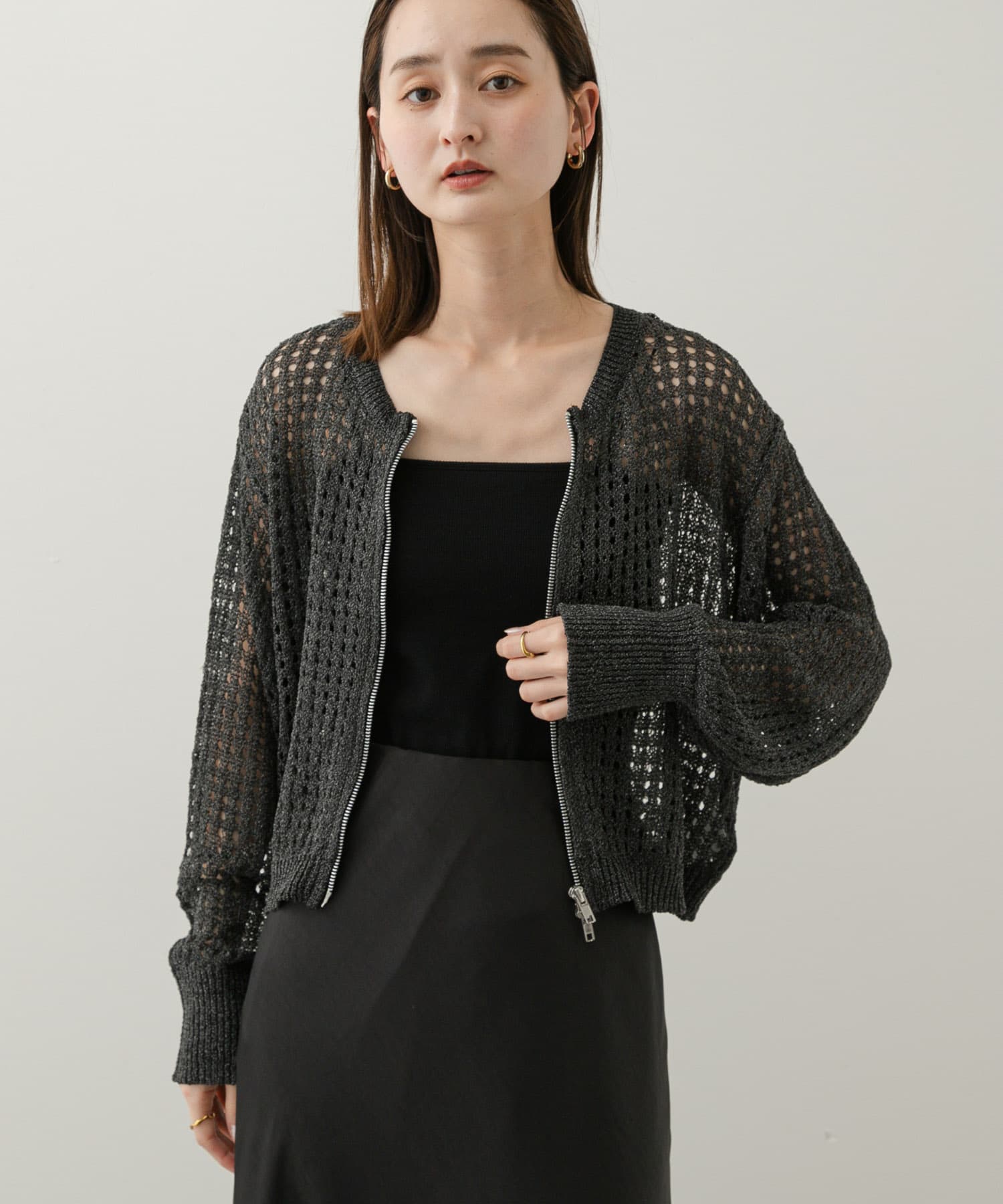 身長：169cm サイズ：one