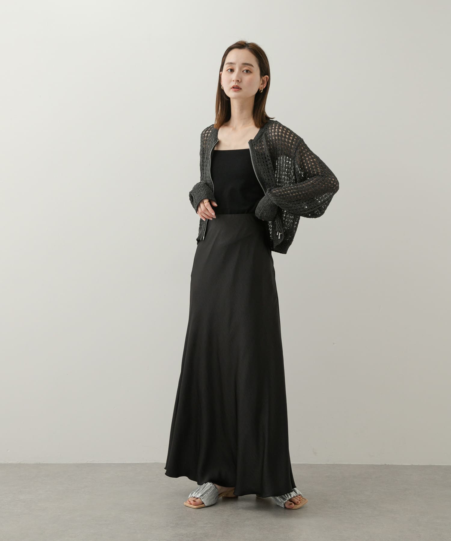 身長：169cm サイズ：one