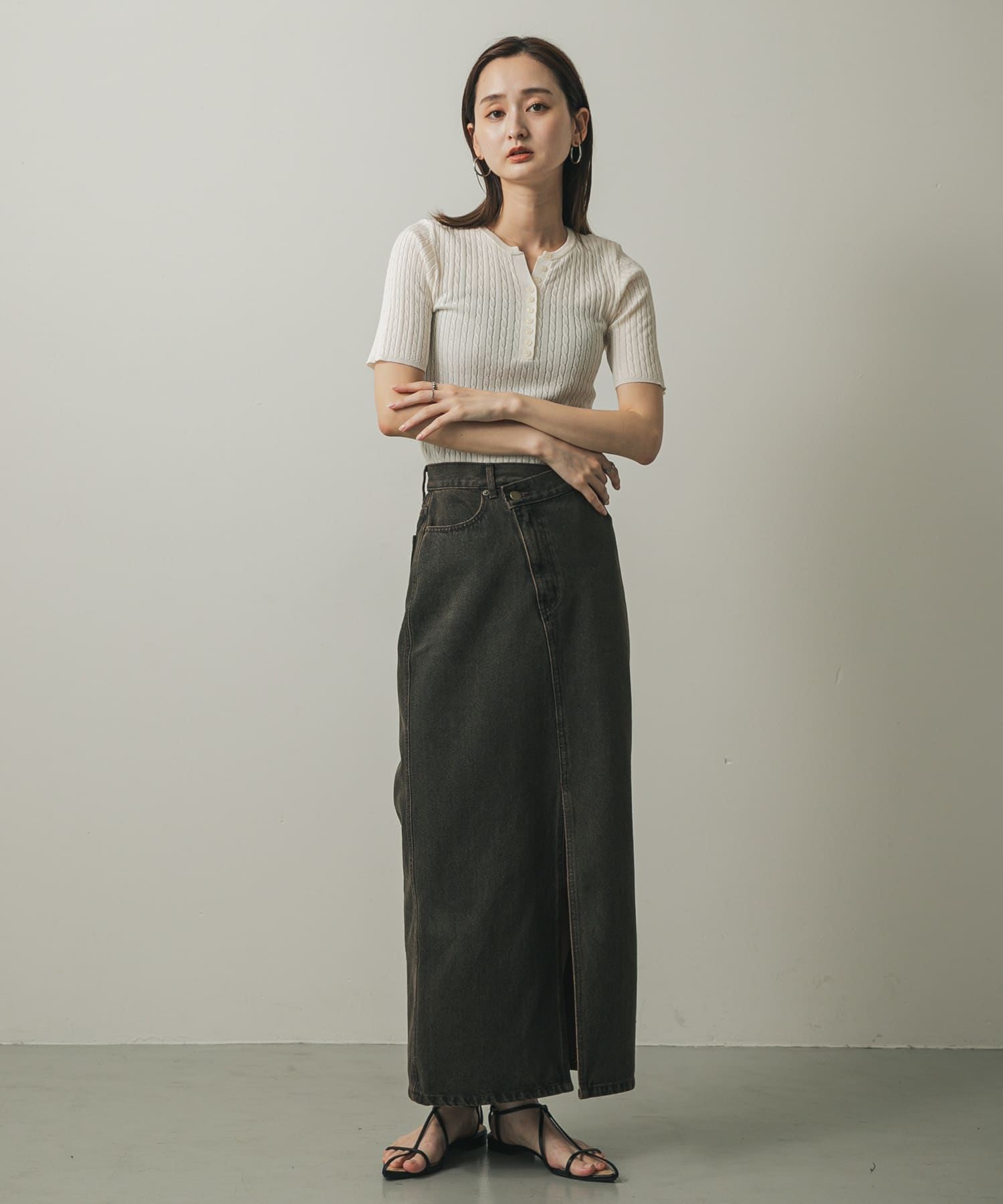 身長：169cm サイズ：one