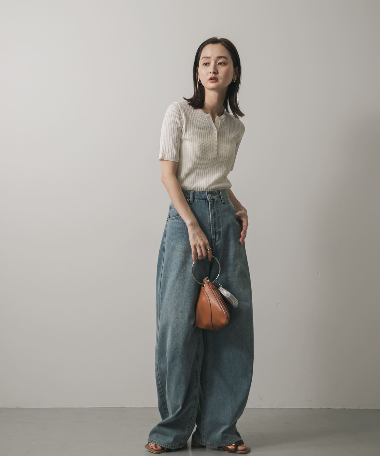 身長：169cm サイズ：one