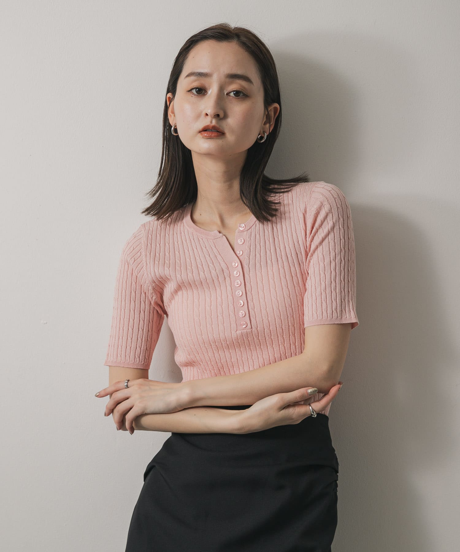 身長：169cm サイズ：one