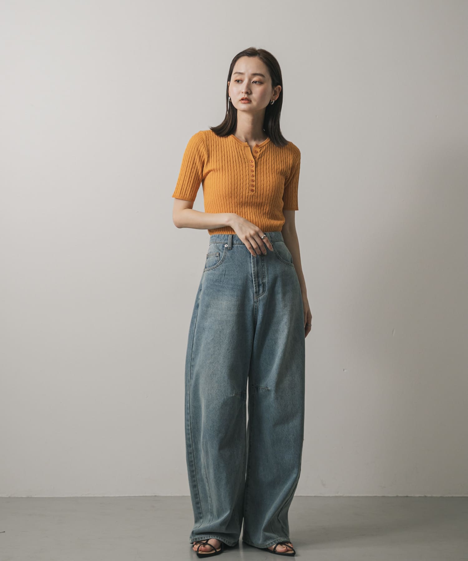 身長：169cm サイズ：one