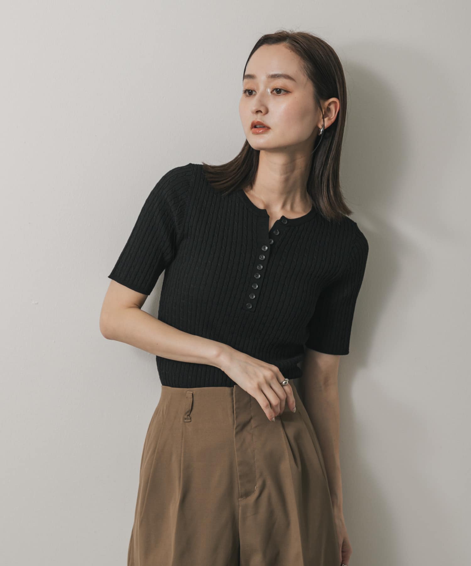 身長：169cm サイズ：one
