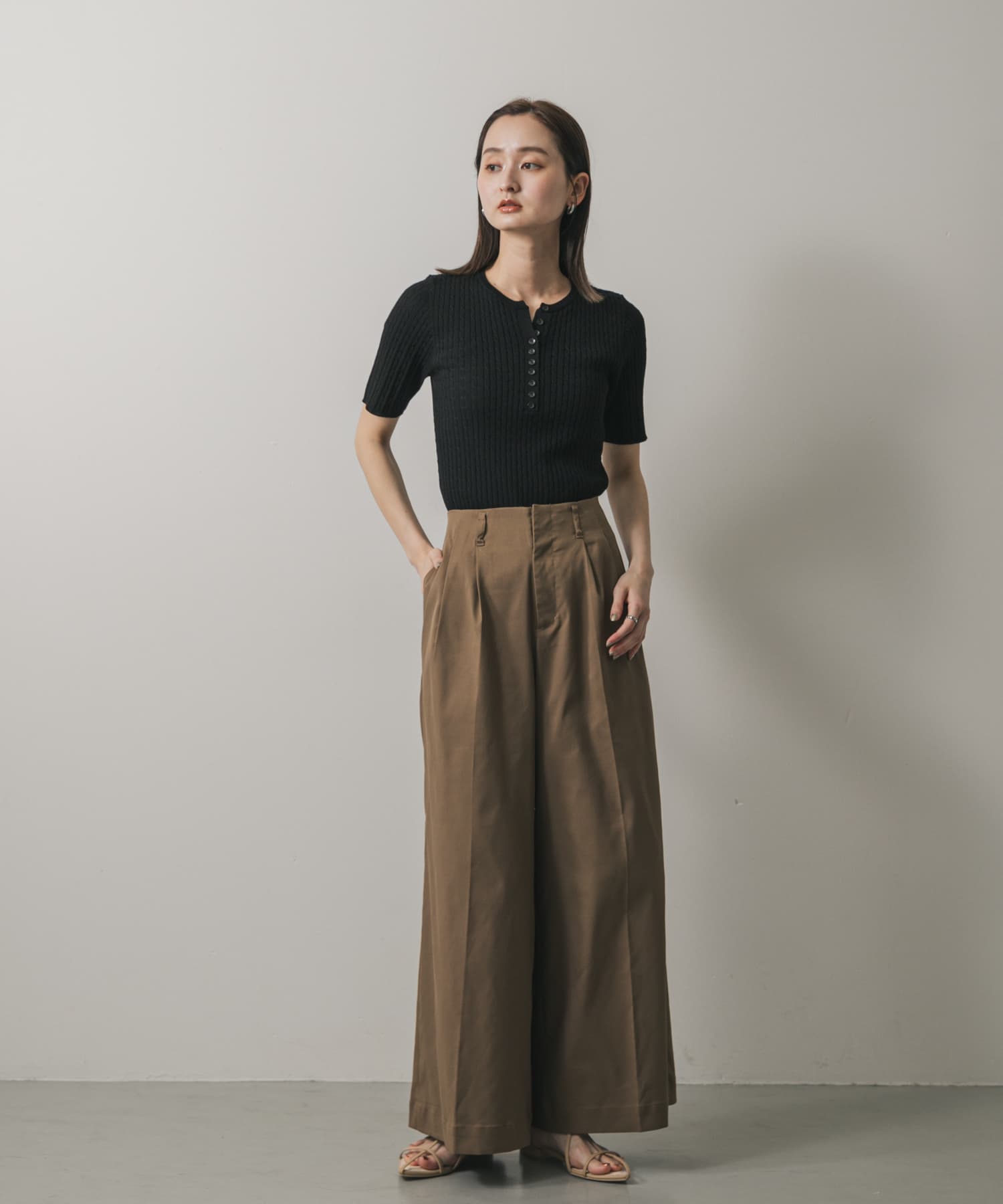 身長：169cm サイズ：one