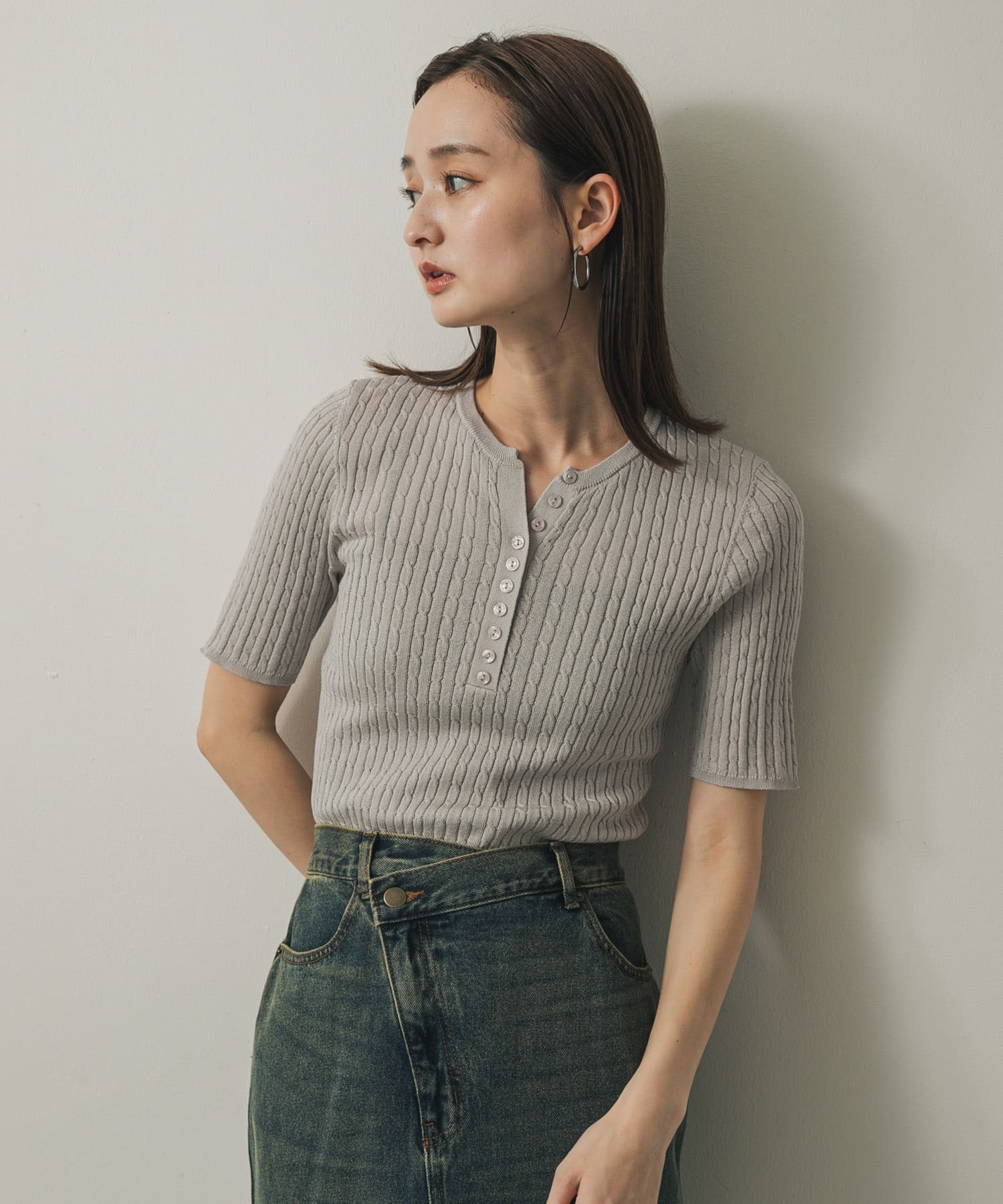 身長：169cm サイズ：one