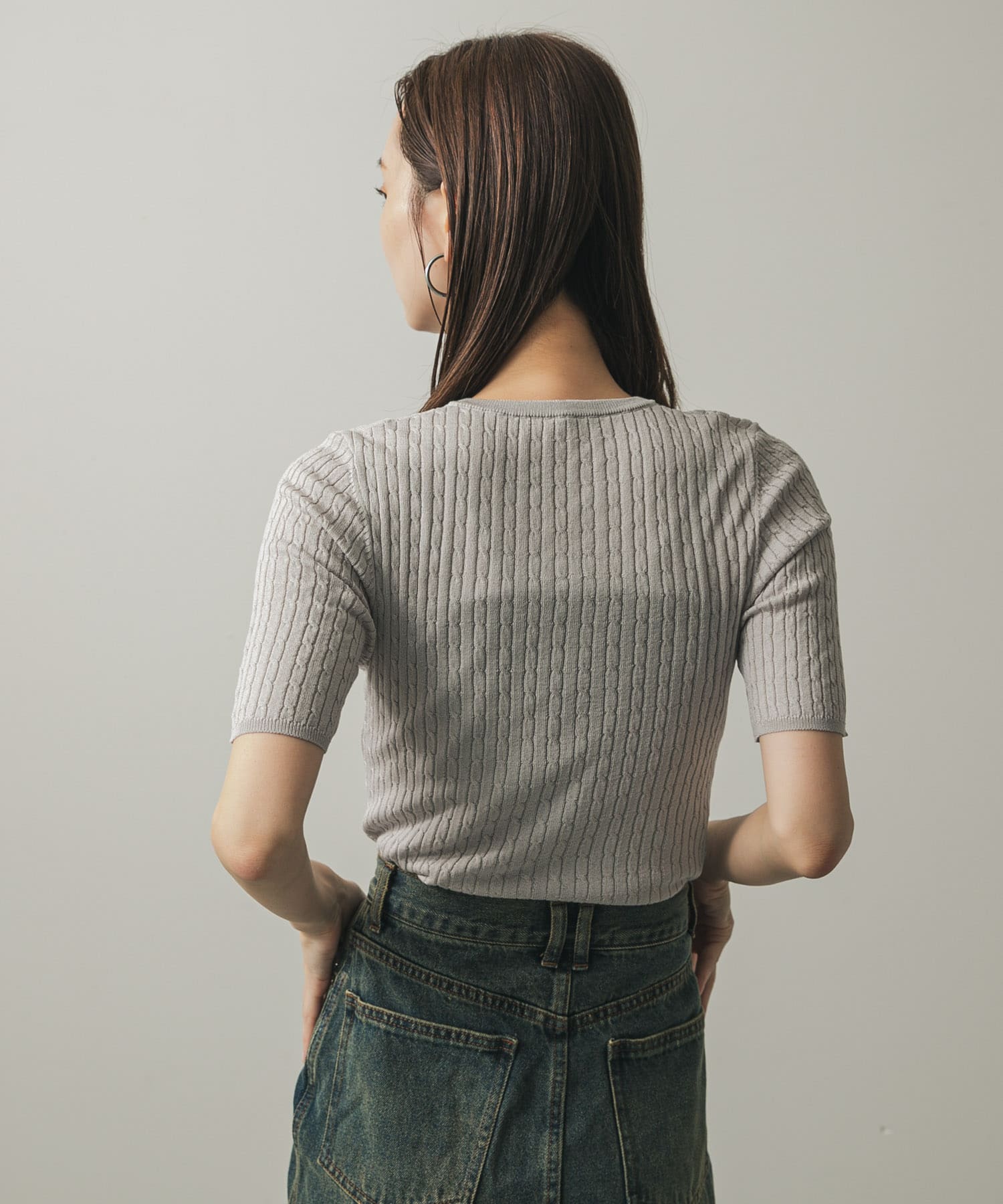 身長：169cm サイズ：one