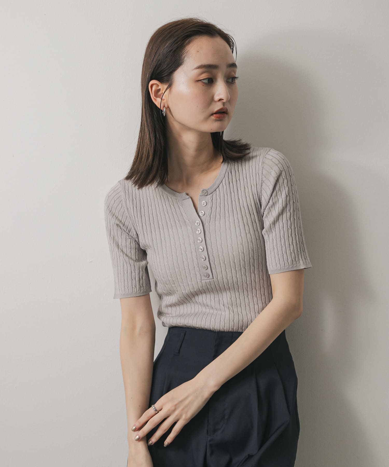 身長：169cm サイズ：one