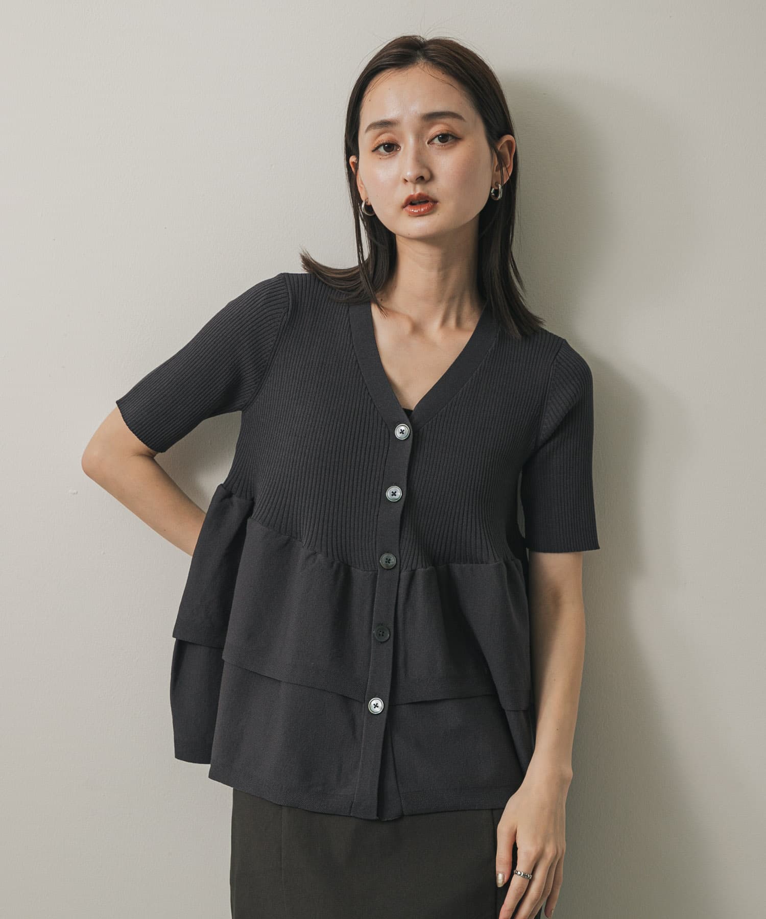 身長：169cm サイズ：one
