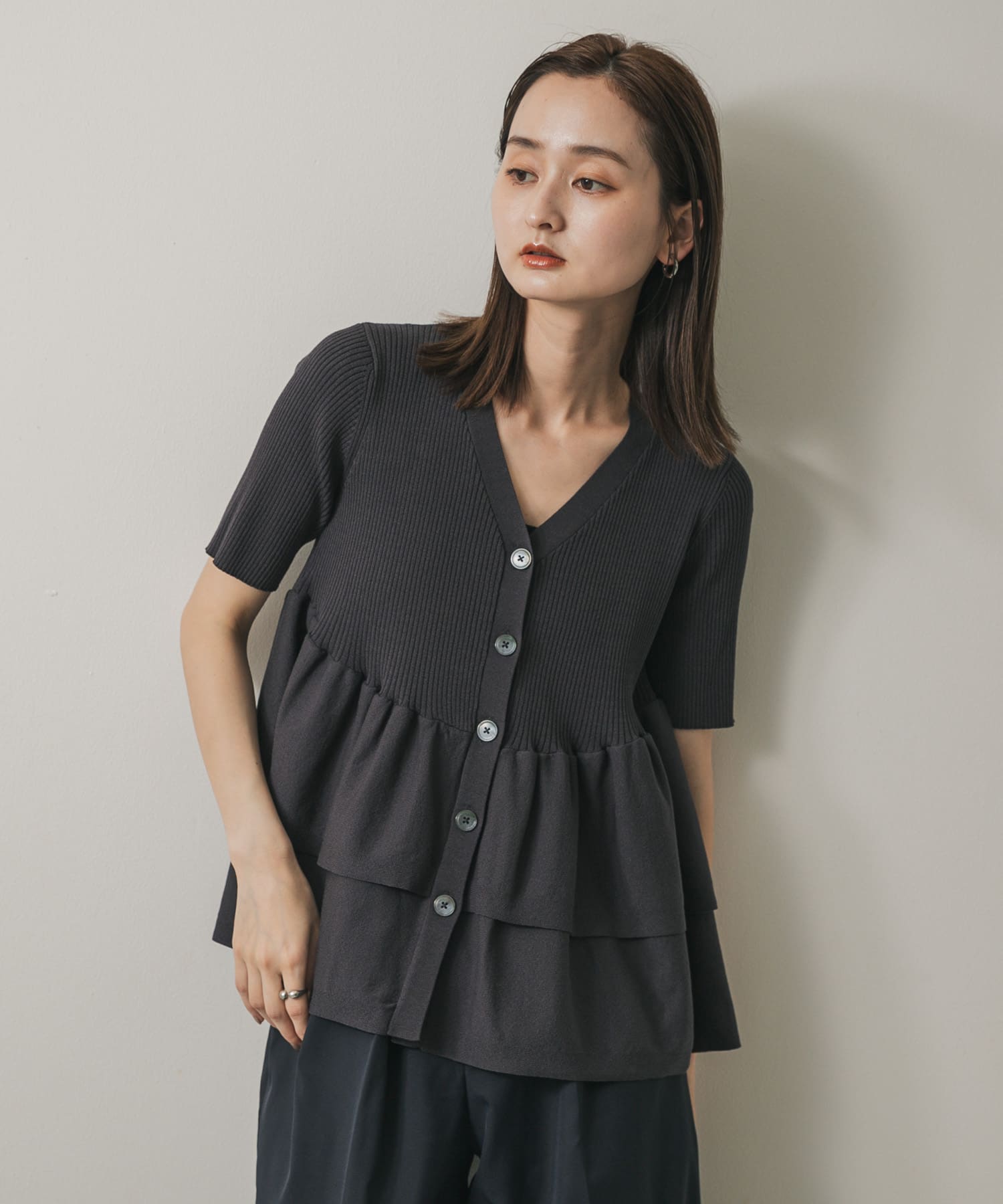身長：169cm サイズ：one