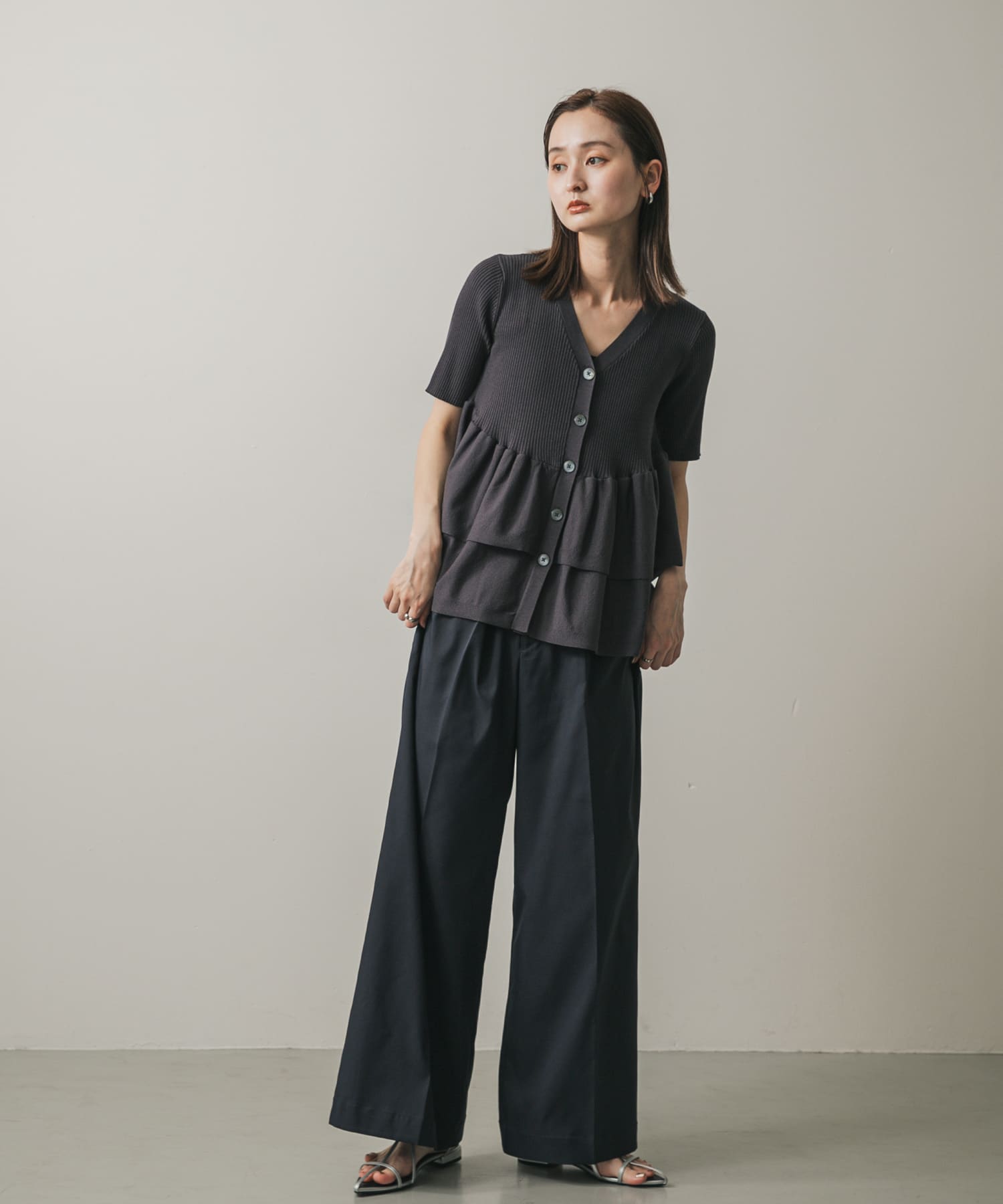 身長：169cm サイズ：one