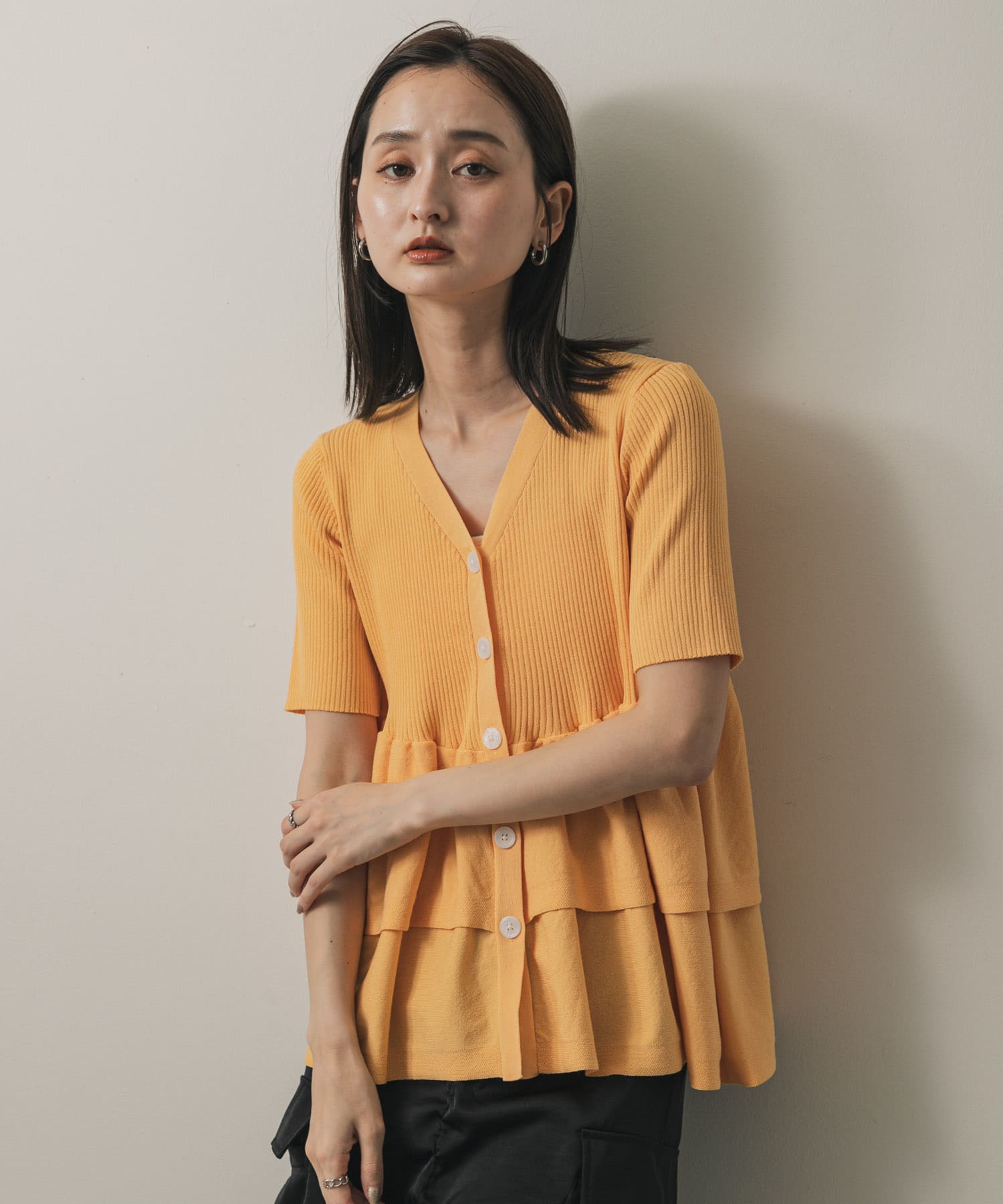 身長：169cm サイズ：one