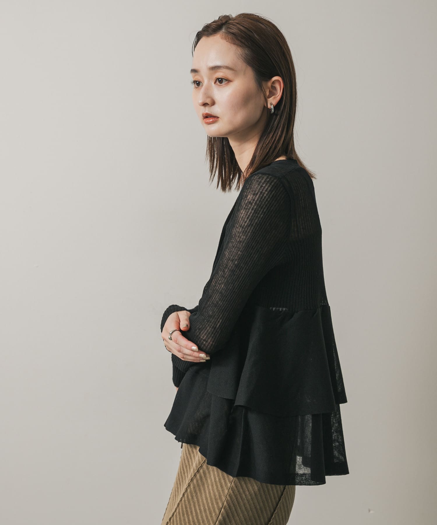 身長：169cm サイズ：one